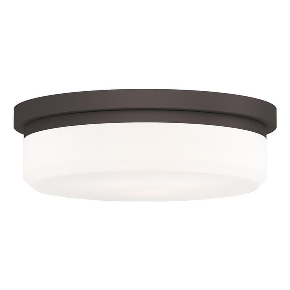 Livex Lighting Stratus 3 - Light Flush Mount in  Bronze