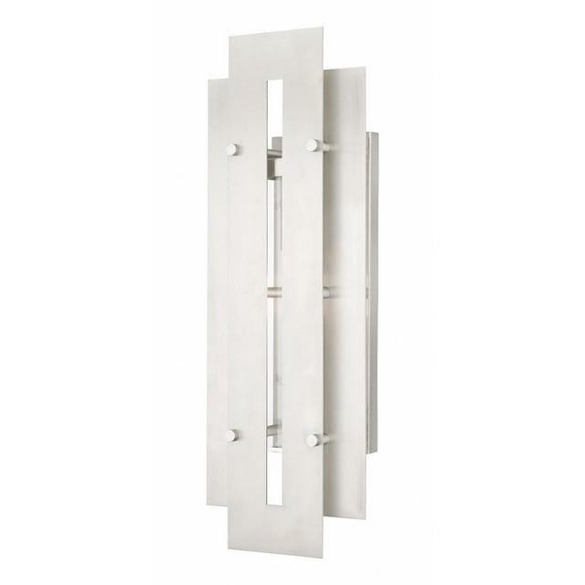 Livex Lighting Utrecht 1 - Light Wall Light in  Brushed Nickel