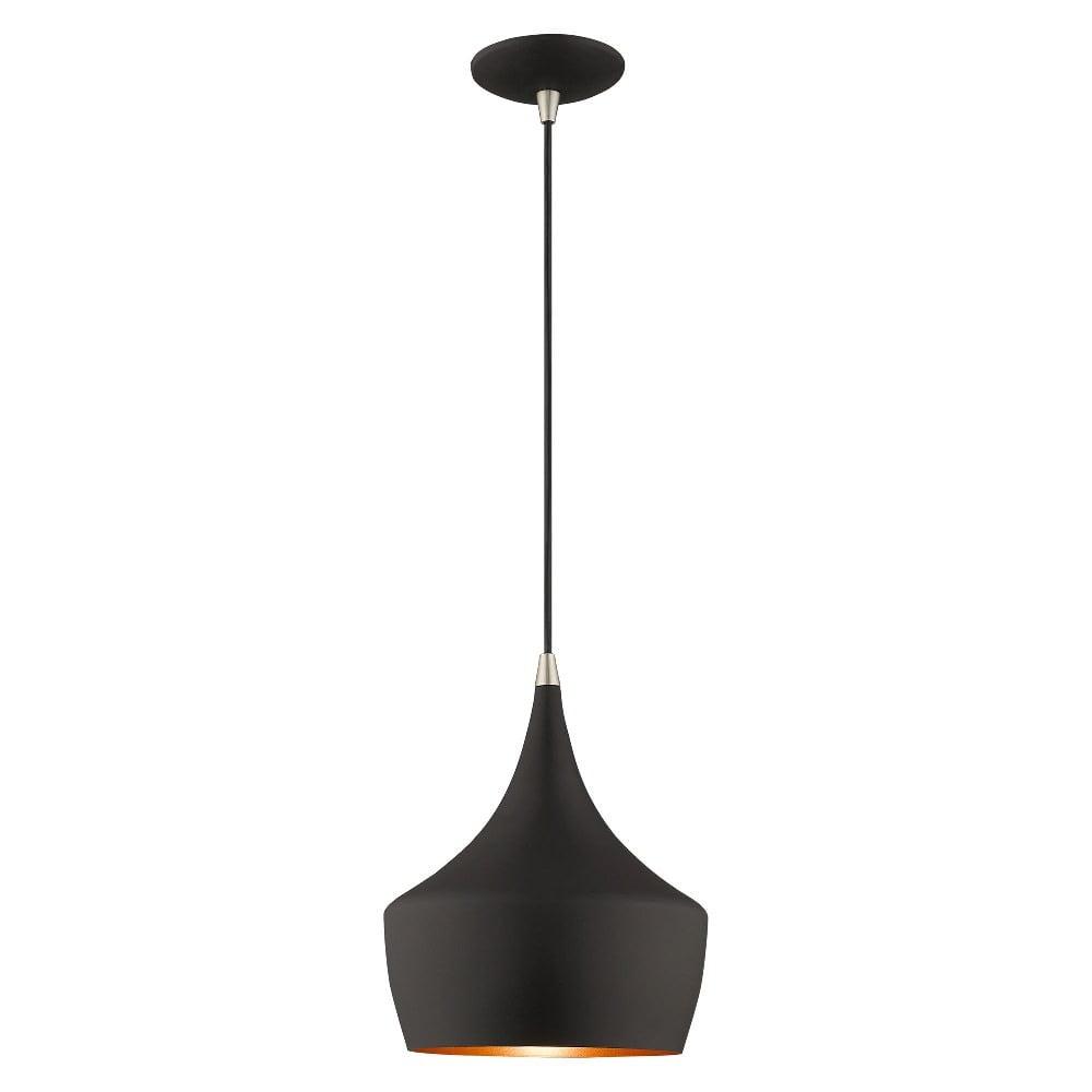 Schultz Single Light Metal Dimmable Pendant