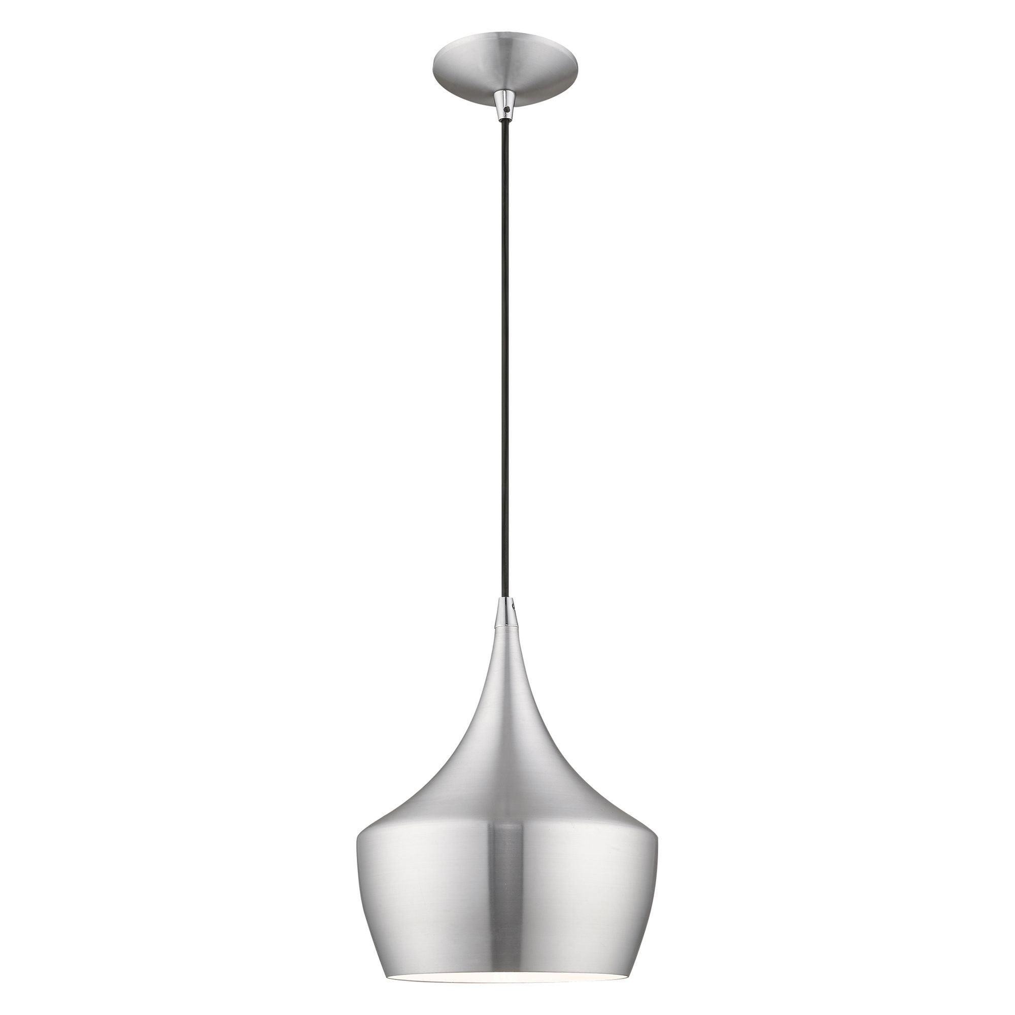 Schultz Single Light Metal Dimmable Pendant