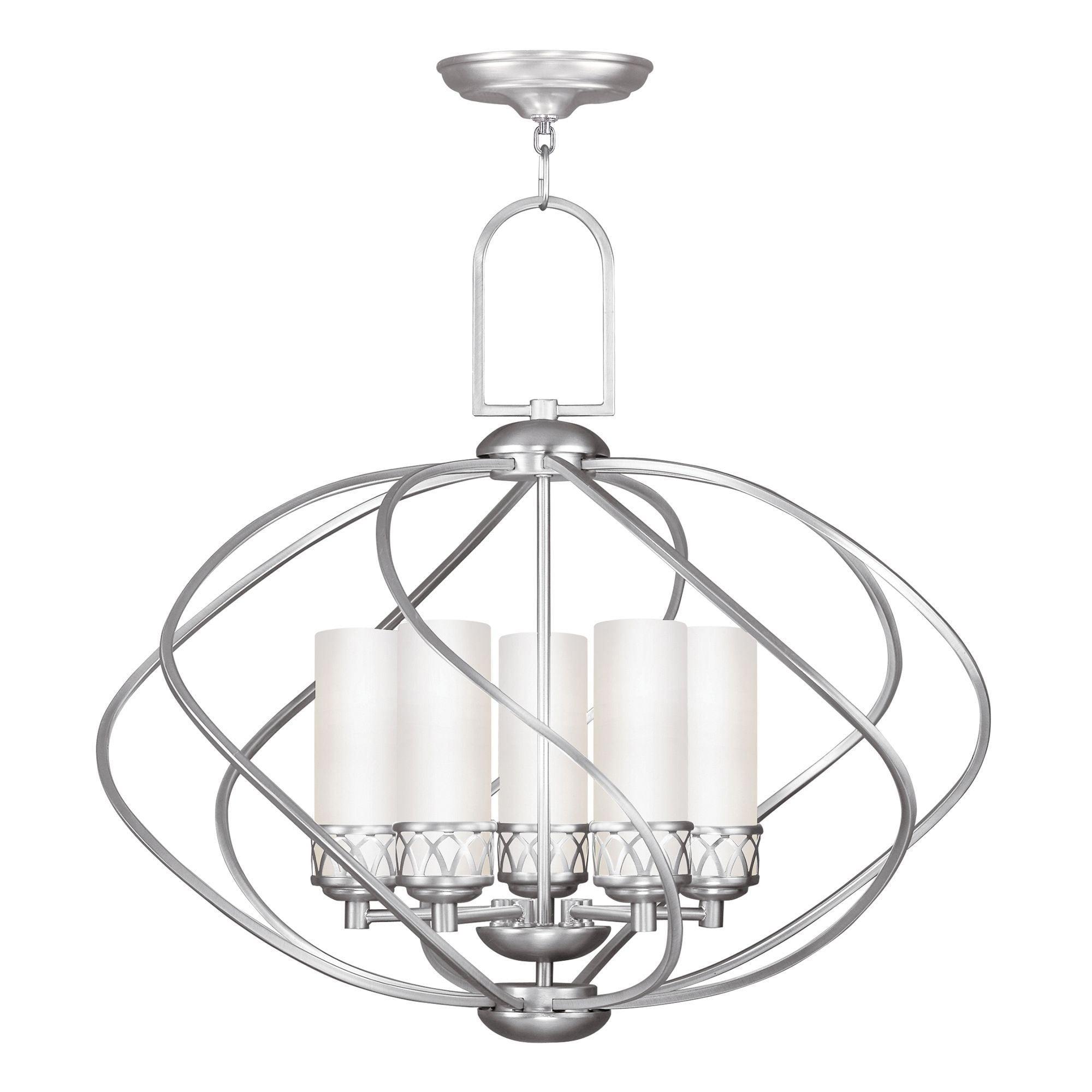 Livex Lighting Westfield 5 - Light Chandelier in  Brushed Nickel