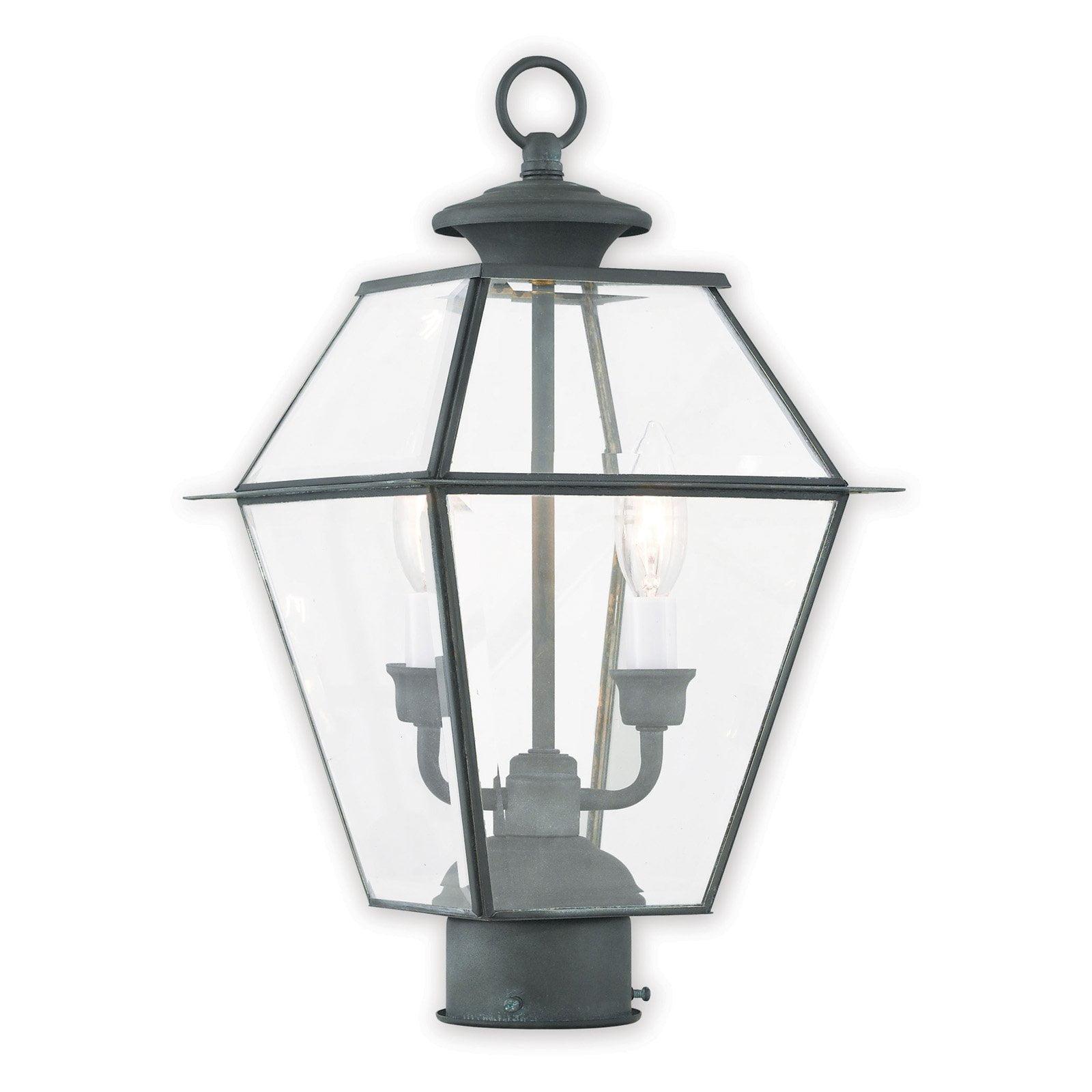 Livex Lighting Westover 3 Light Outdoor Post Lantern