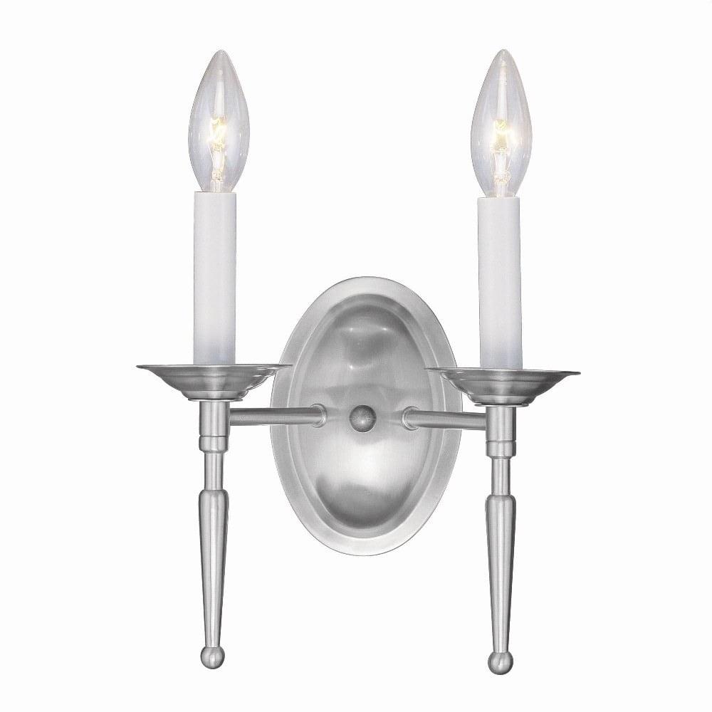 Livex Lighting - Williamsburgh - 2 Light Wall Sconce in Traditional Style - 9.5