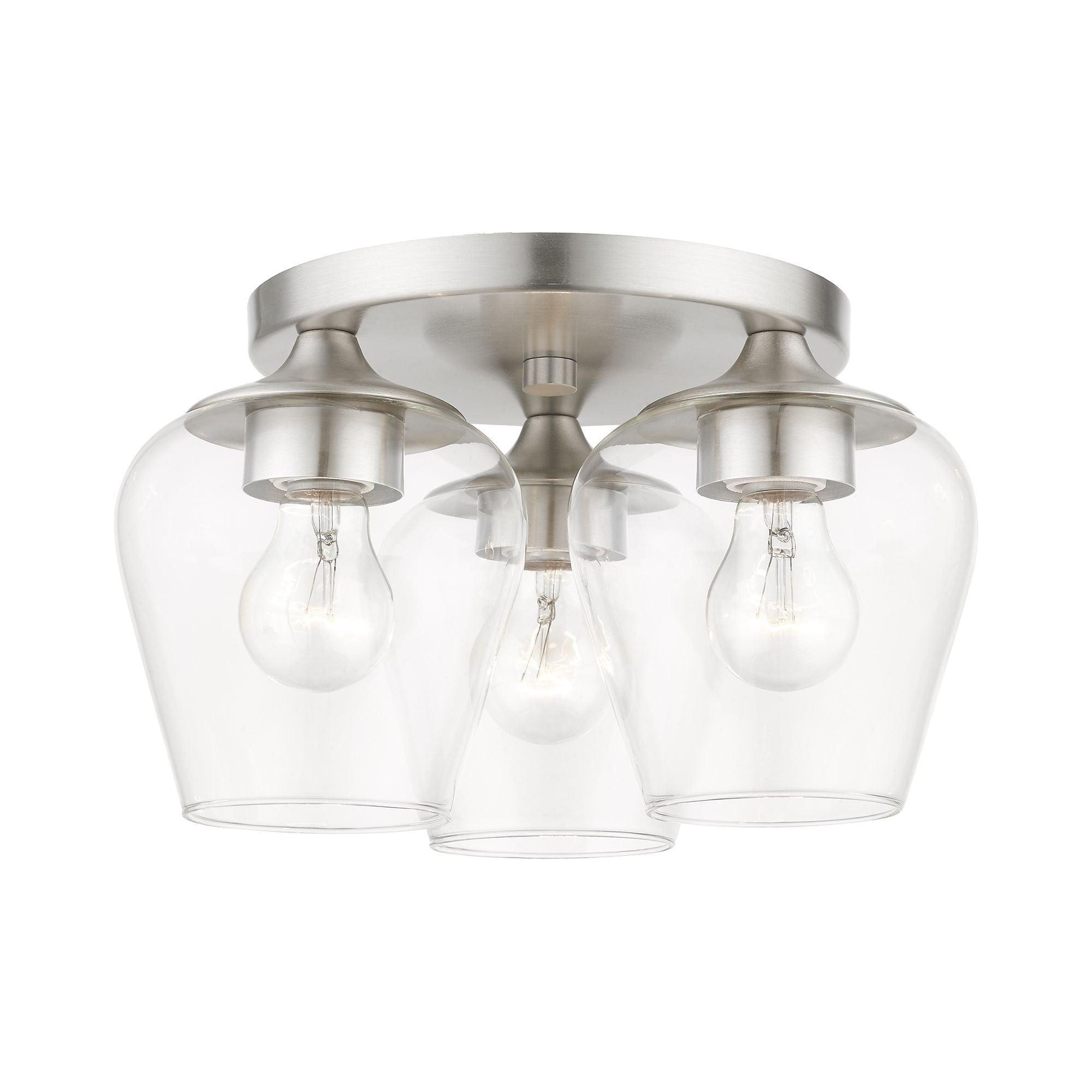 Willa Arlo™ Interiors Chrisha Orizaba 3-Light 13" Flush Mount