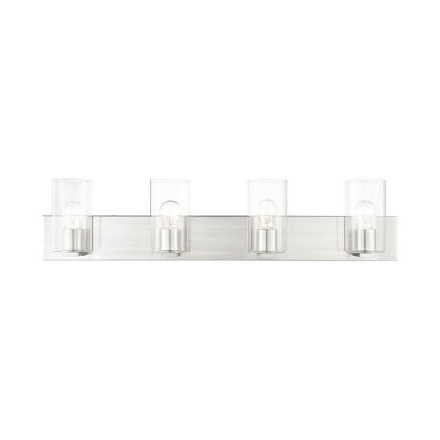 Livex Lighting Zurich 4 - Light Vanity in  Brushed Nickel