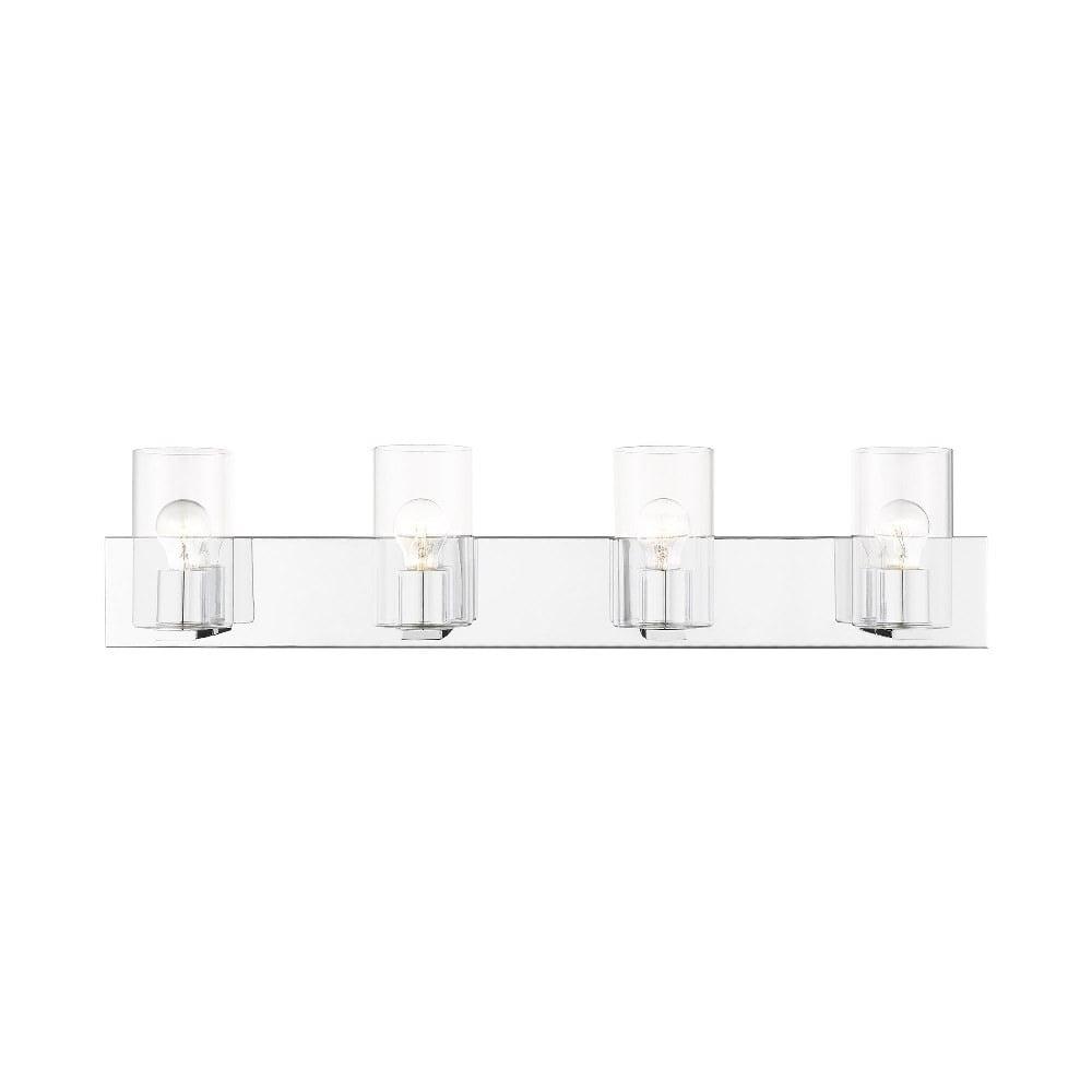 Livex Lighting Zurich 4 - Light Vanity in  Polished Chrome