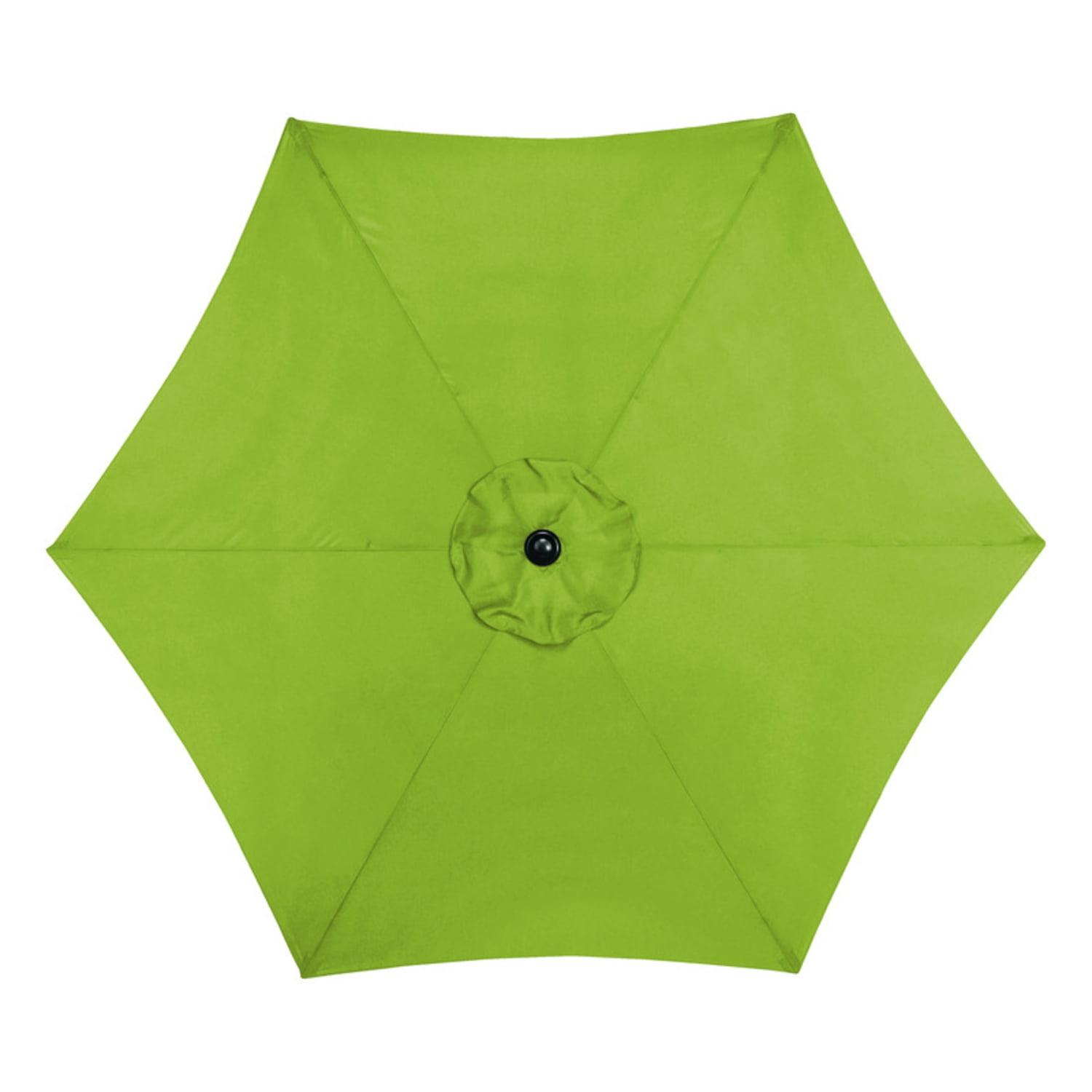 Living Accents 9 ft. Tiltable Sage Market Umbrella