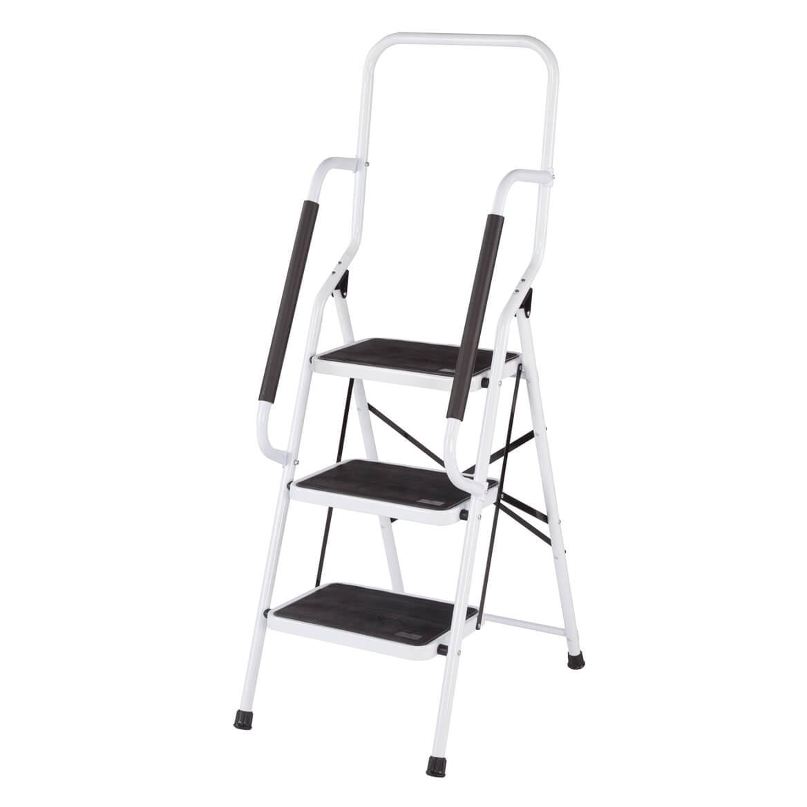 Step Ladder with Handles, 3-Tier