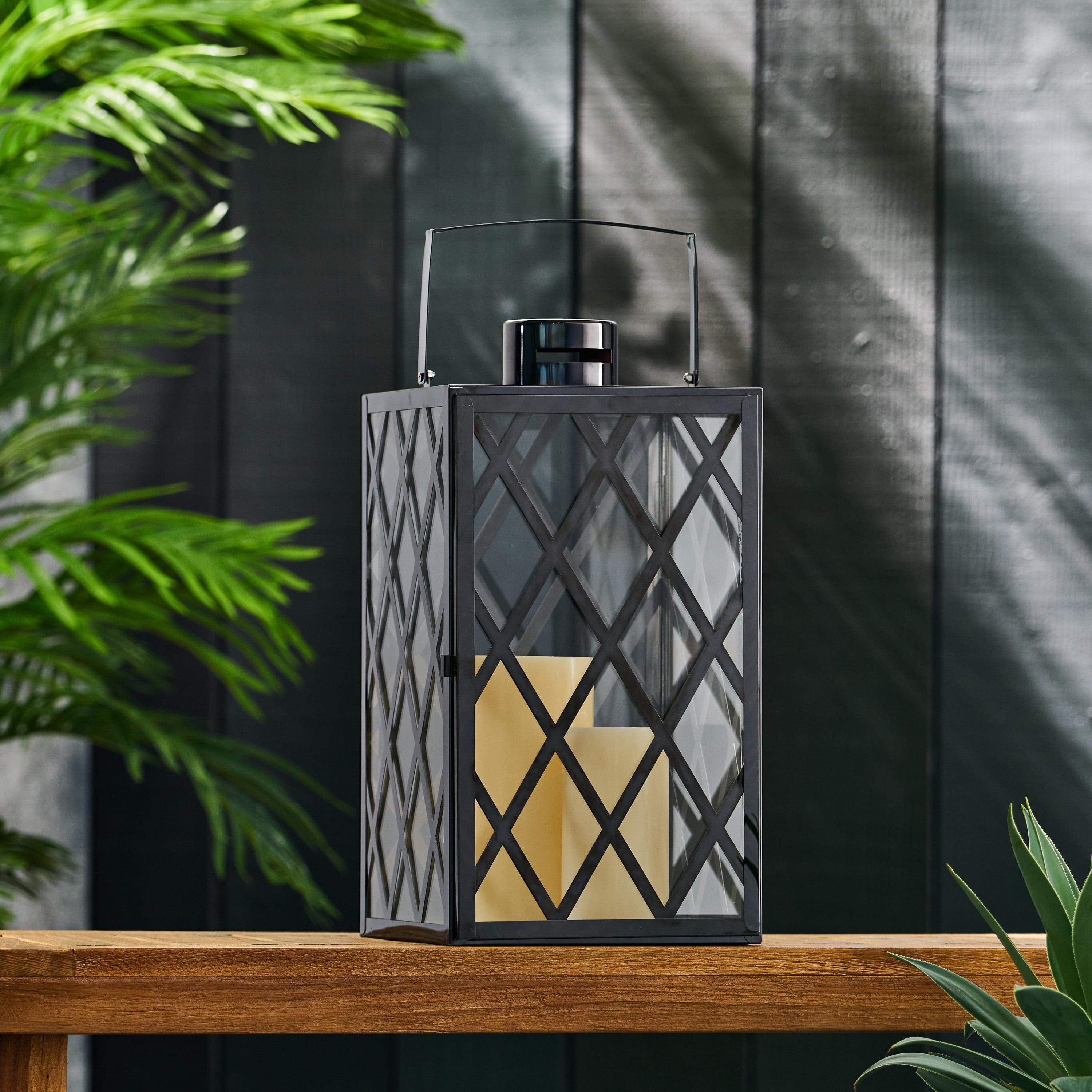 CoSoTower 18"H Stainless Steel Lantern