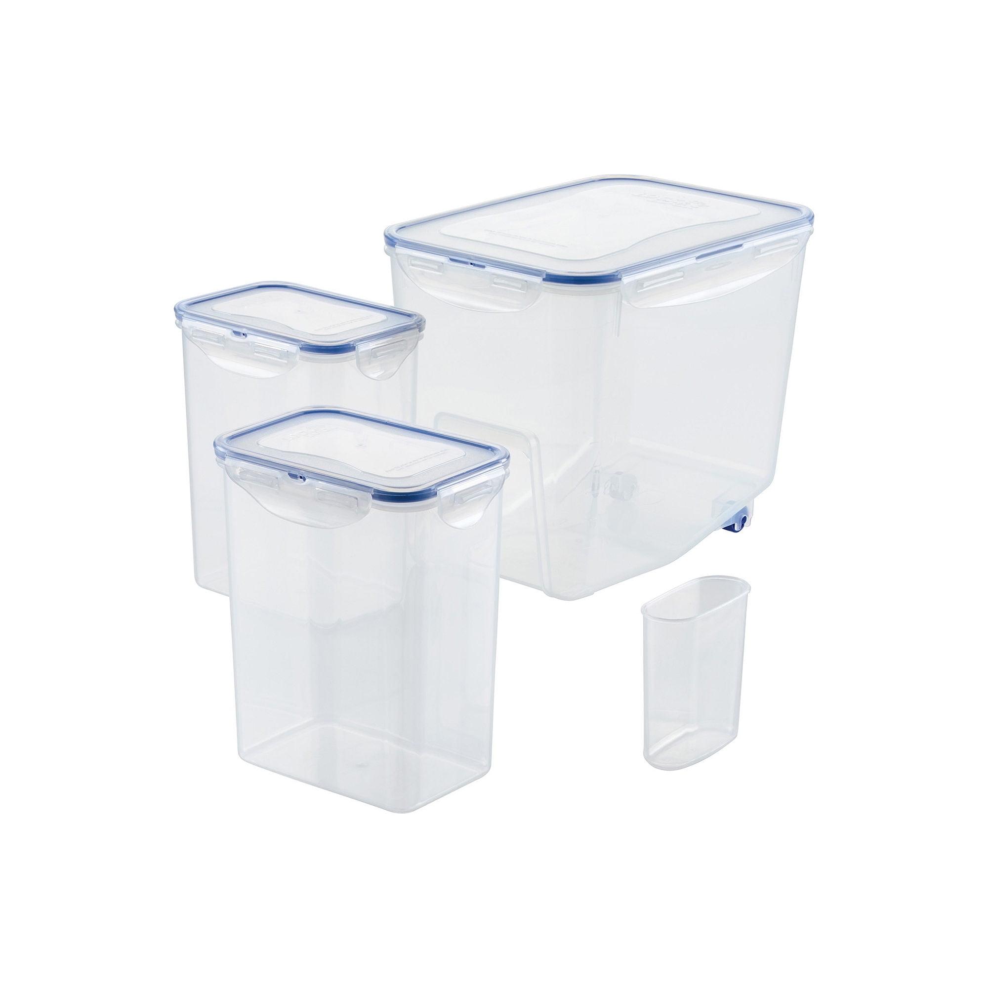 LocknLock Food Storage - Set of 3 Containers and 3 Lids