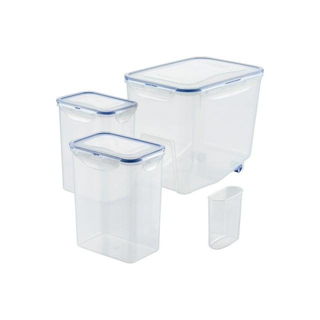 LocknLock Food Storage - Set of 3 Containers and 3 Lids