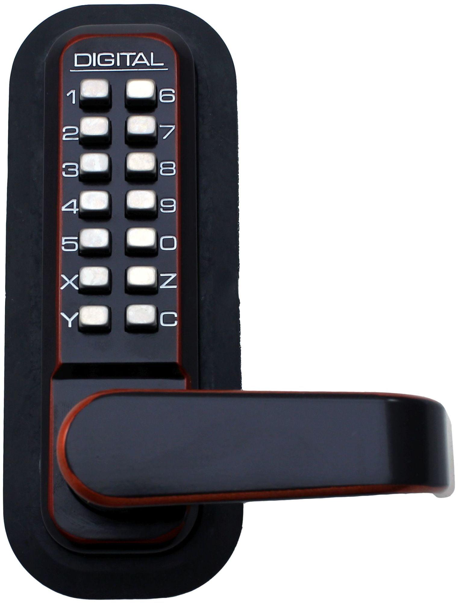 Lockey 2835 2000 Series Keyless Entry Single Combination Mechanical Lever Set - Bronze