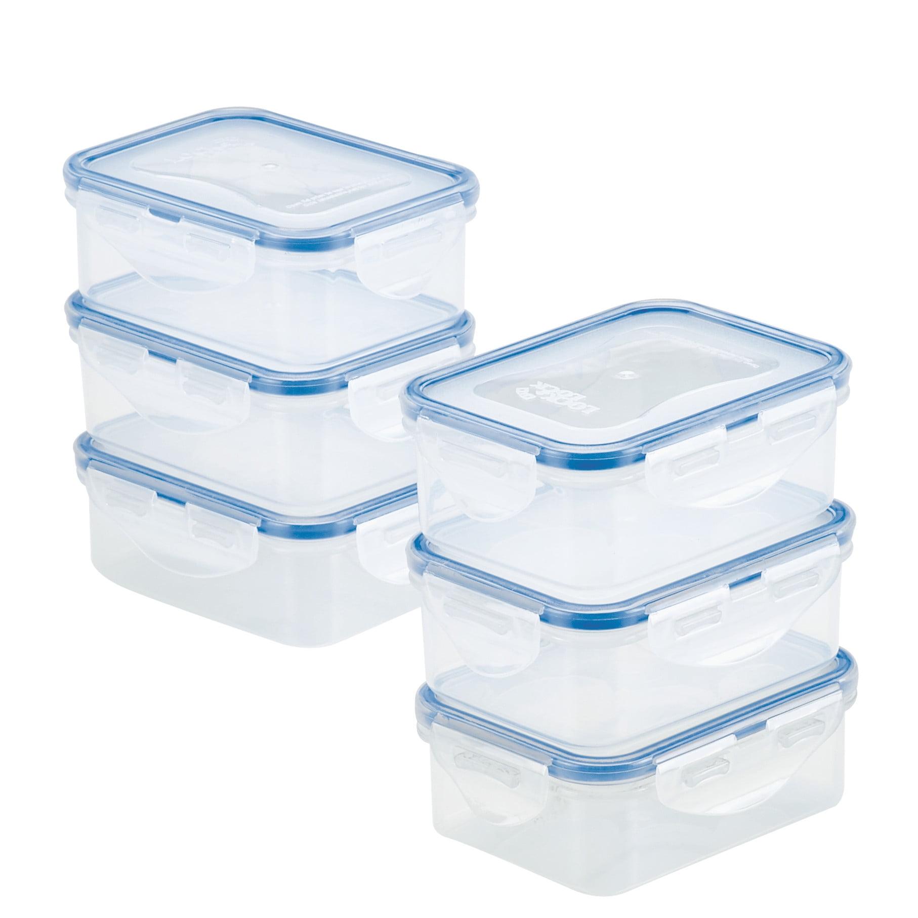 Easy Essentials™ Food Storage - Set of 6 Containers and 6 Lids