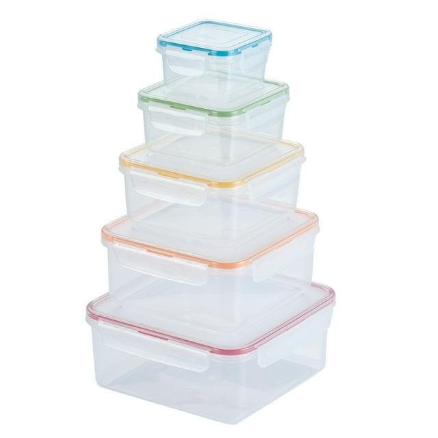 LocknLock Food Storage - Set of 5 Containers and 5 Lids