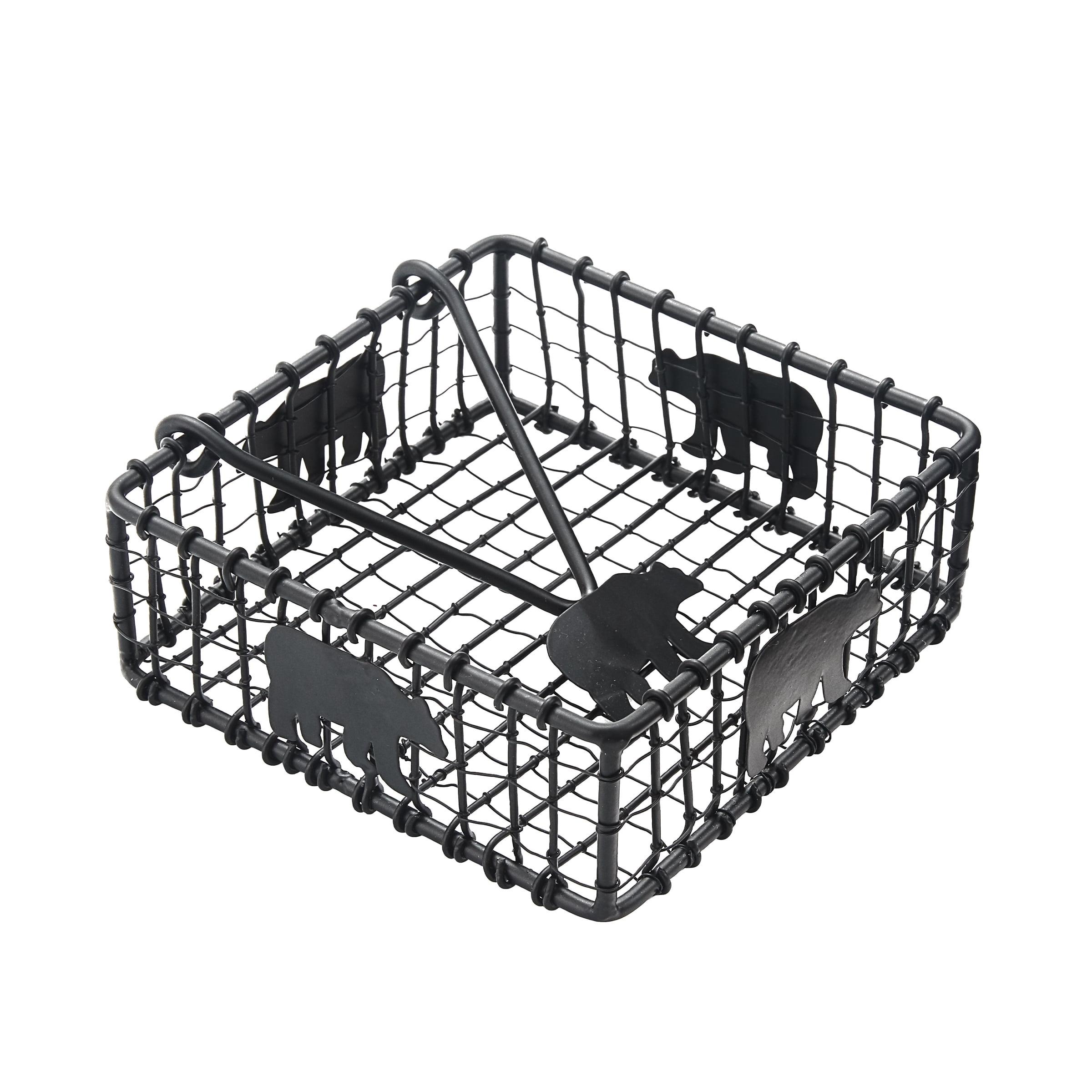 Park Designs Lodge Black Bear Wire Beverage Napkin Holder