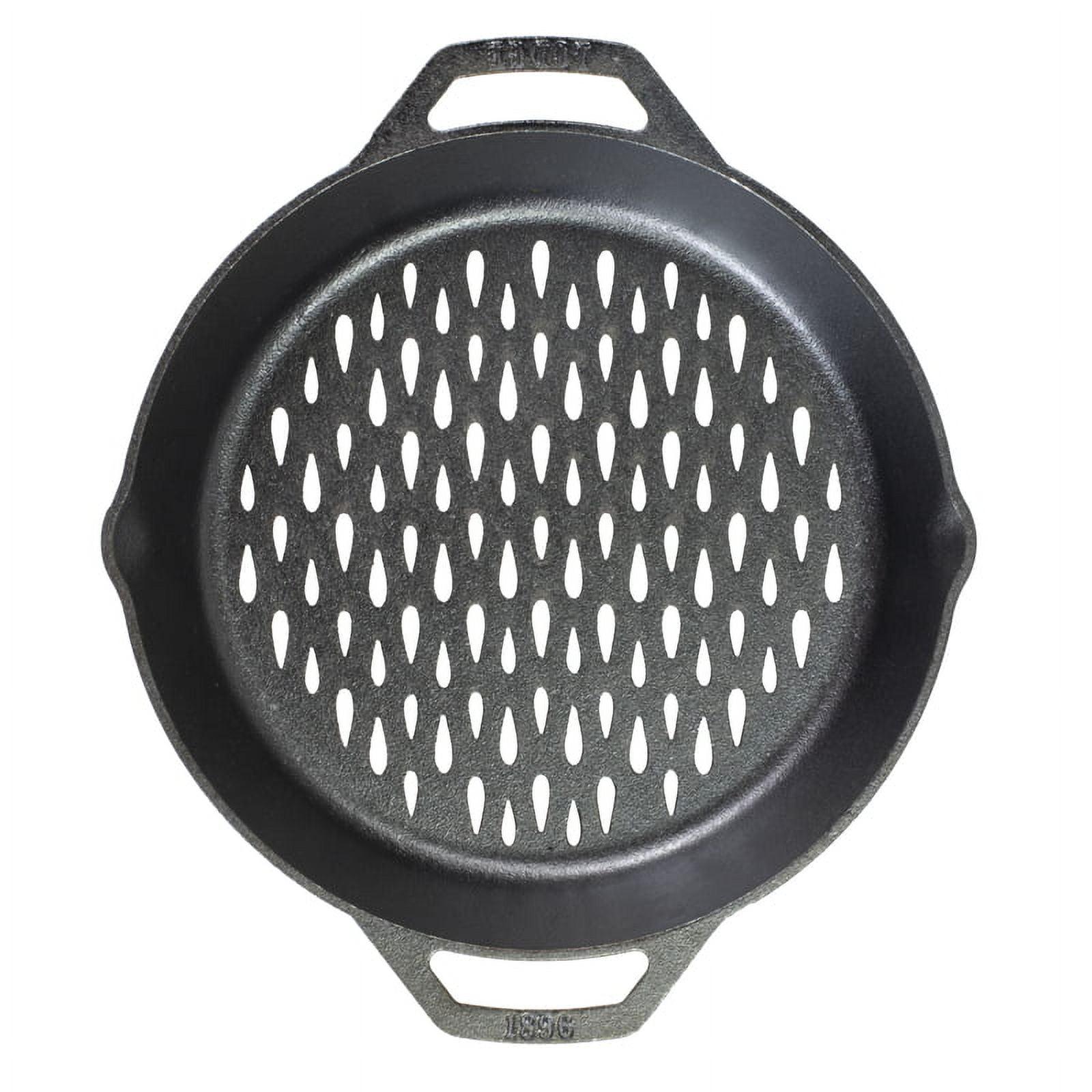 Lodge 12 Inch Dual Handle Grill Basket