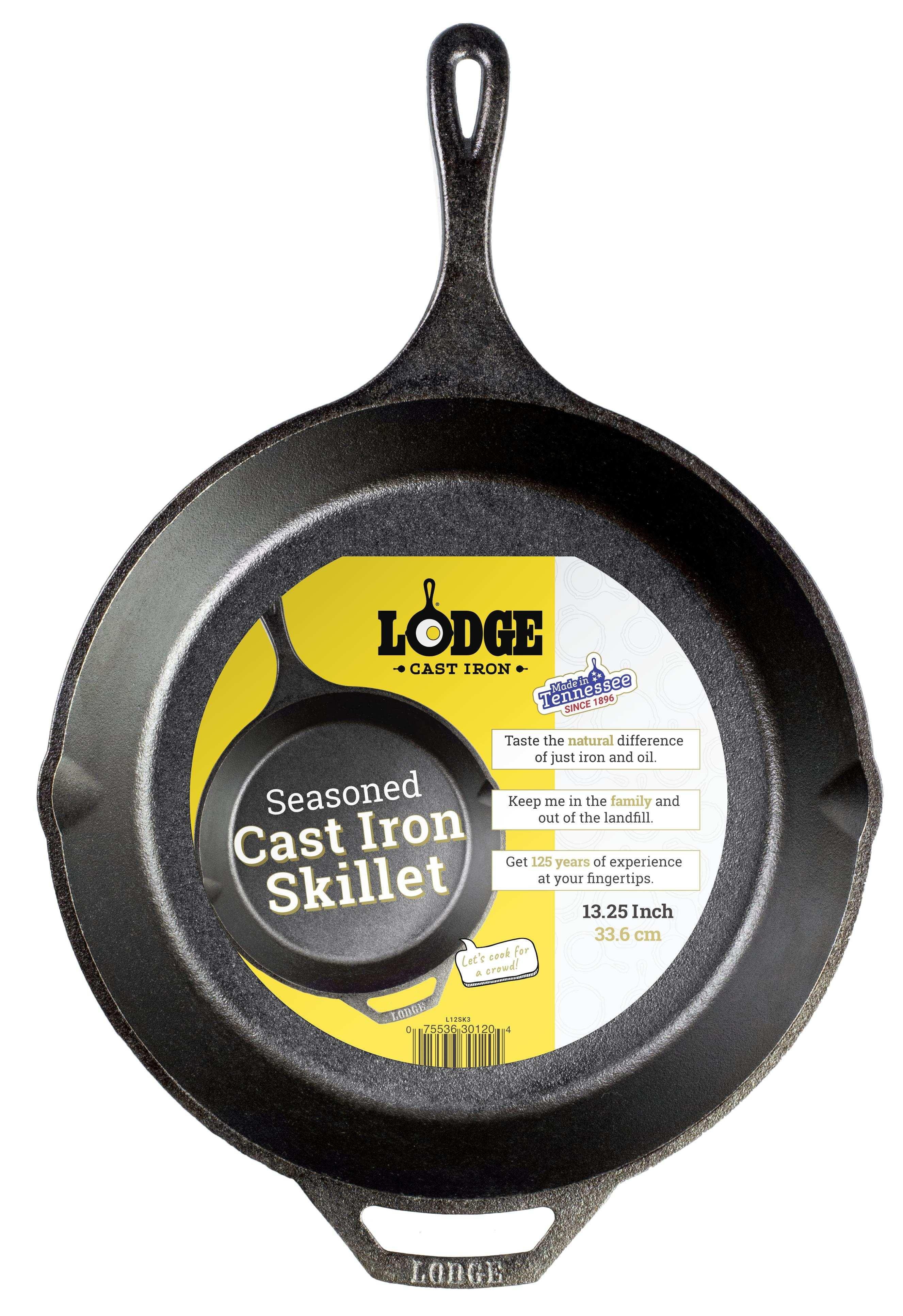 Lodge 13.25" Cast Iron Skillet