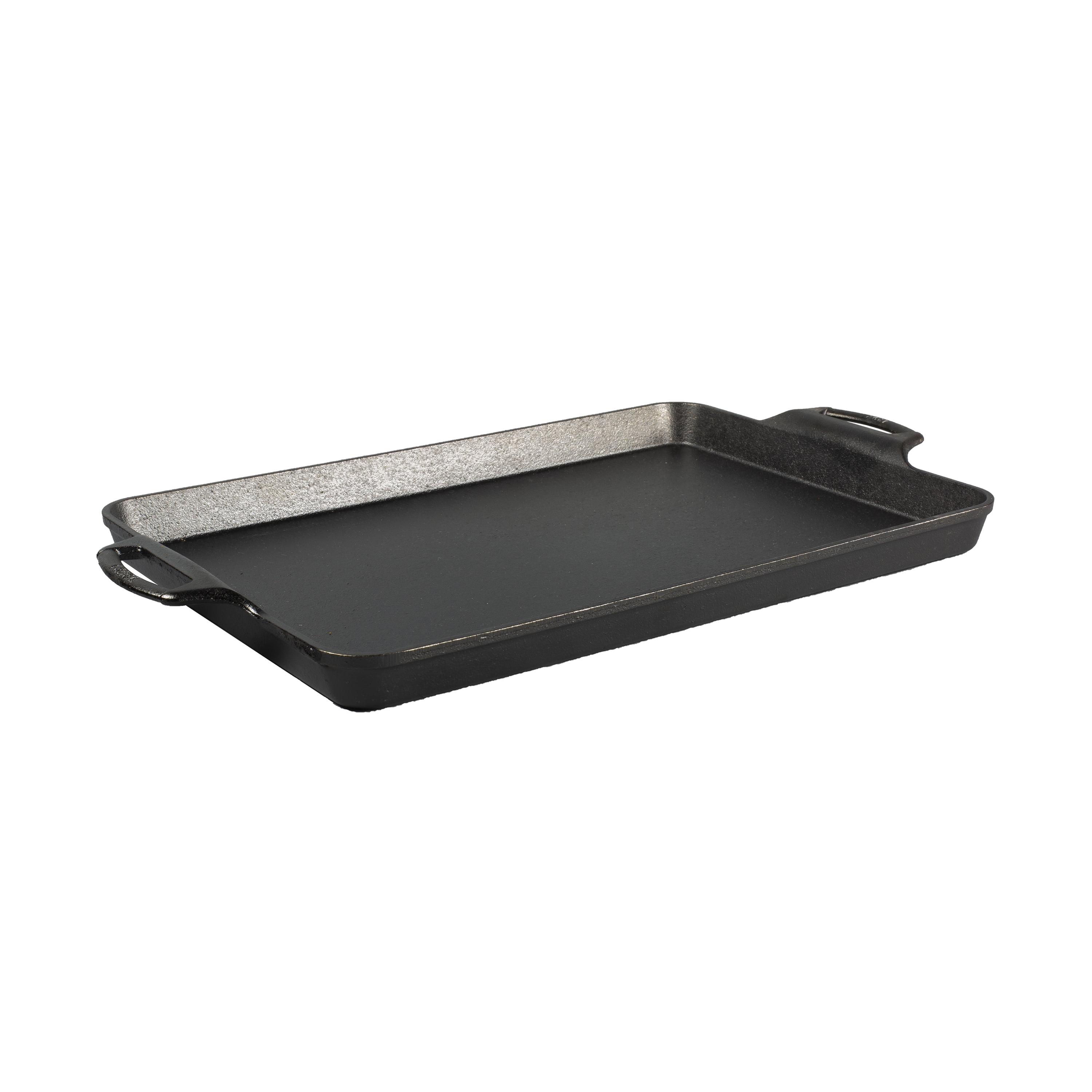 Lodge Black Cast Iron Non-Stick Baking Pan 15.5 x 10.5 Inch