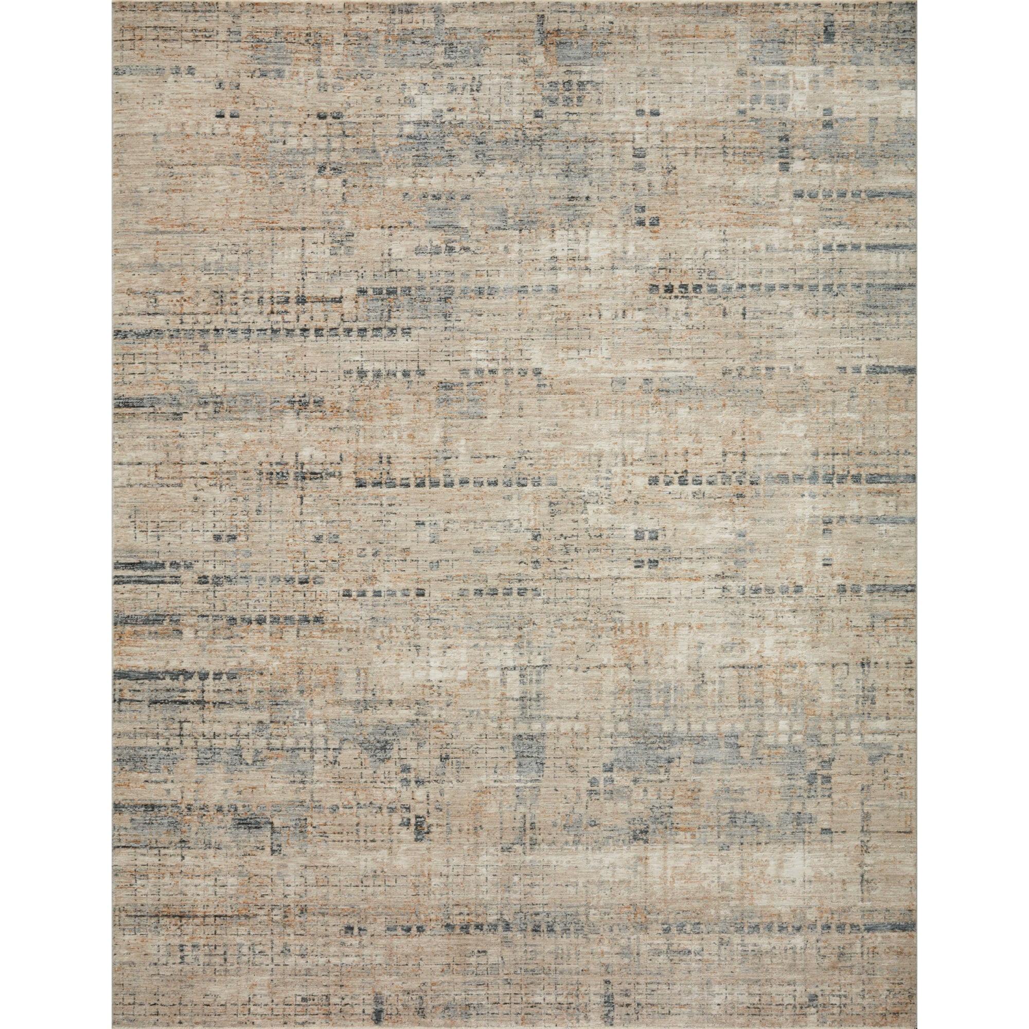 Loloi Axel Collection AXE-01 Stone / Sky, Abstract Area Rug 11'-6" x 15'-5"