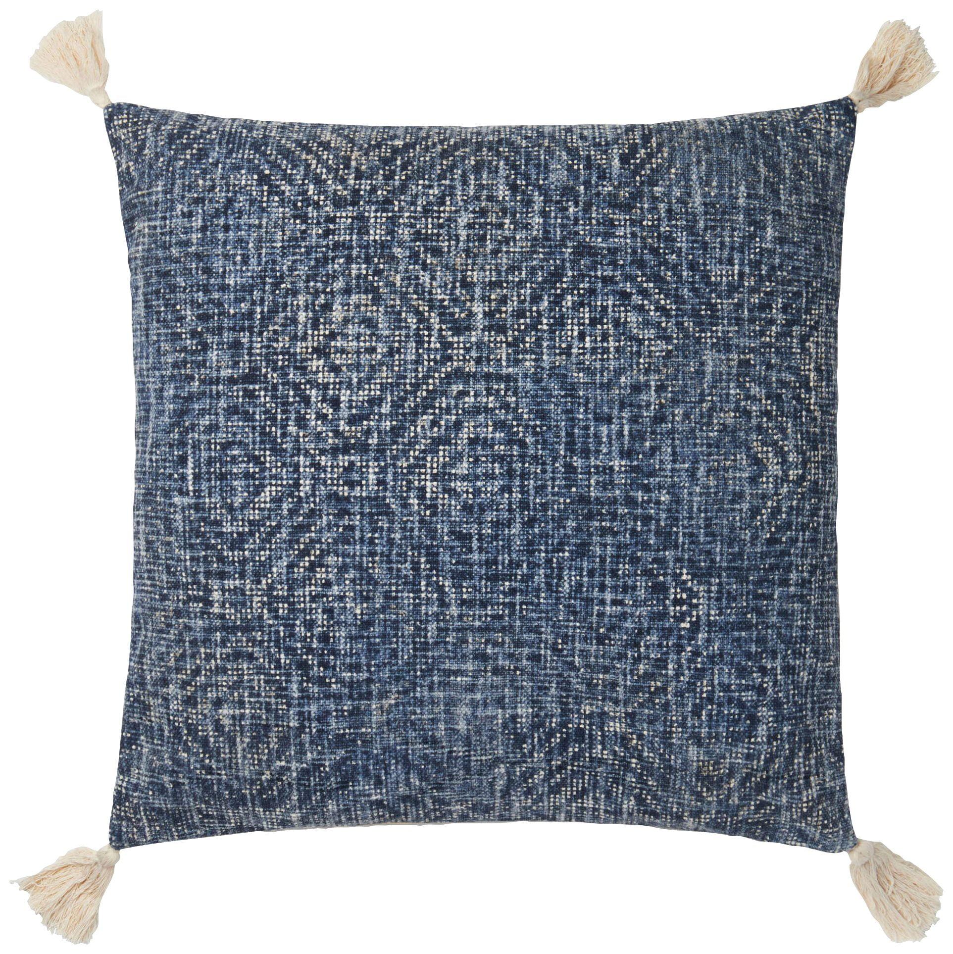 Tassels Cotton Throw Pillow