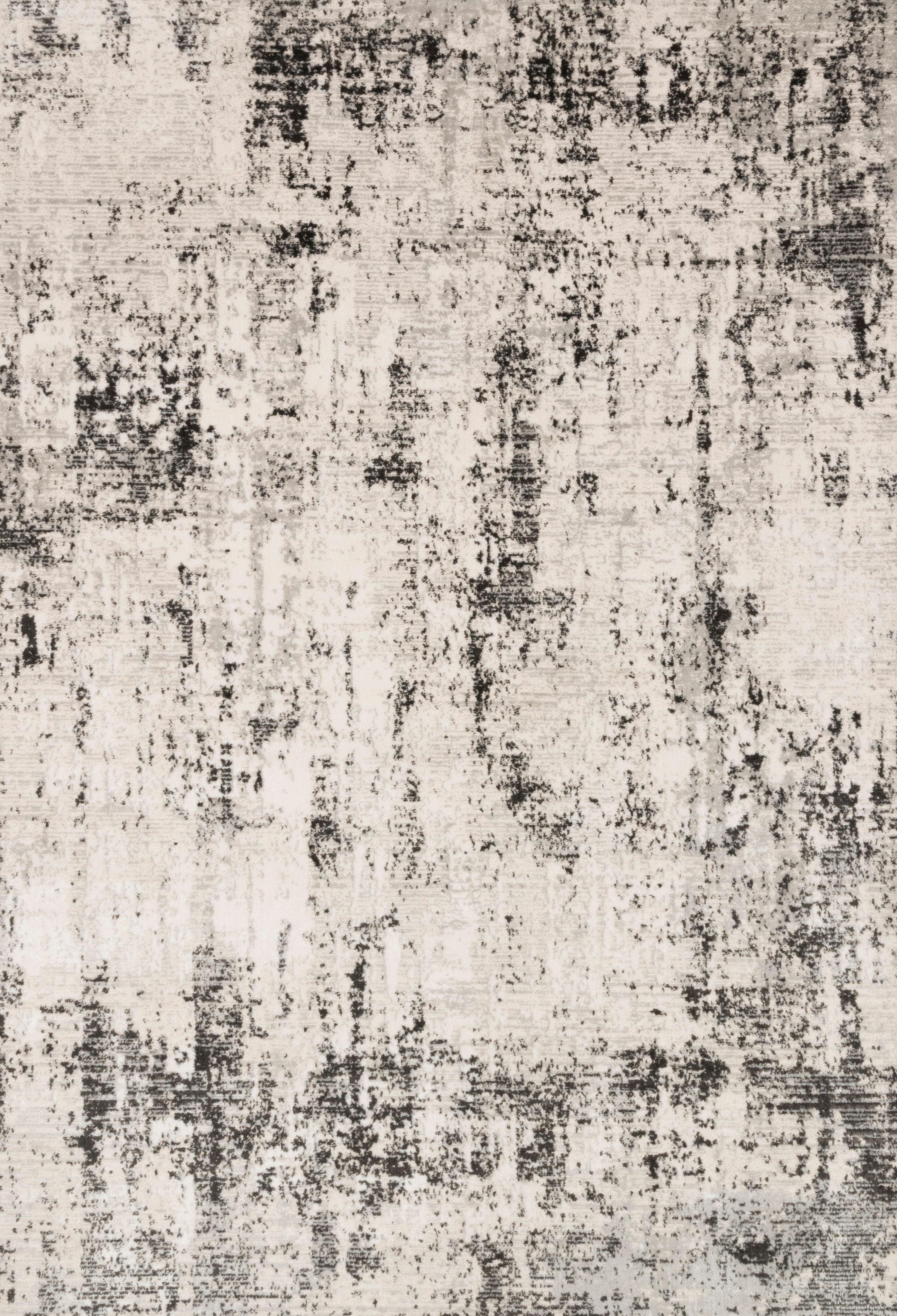 Loloi II Alchemy Abstract Silver / Graphite Area Rug