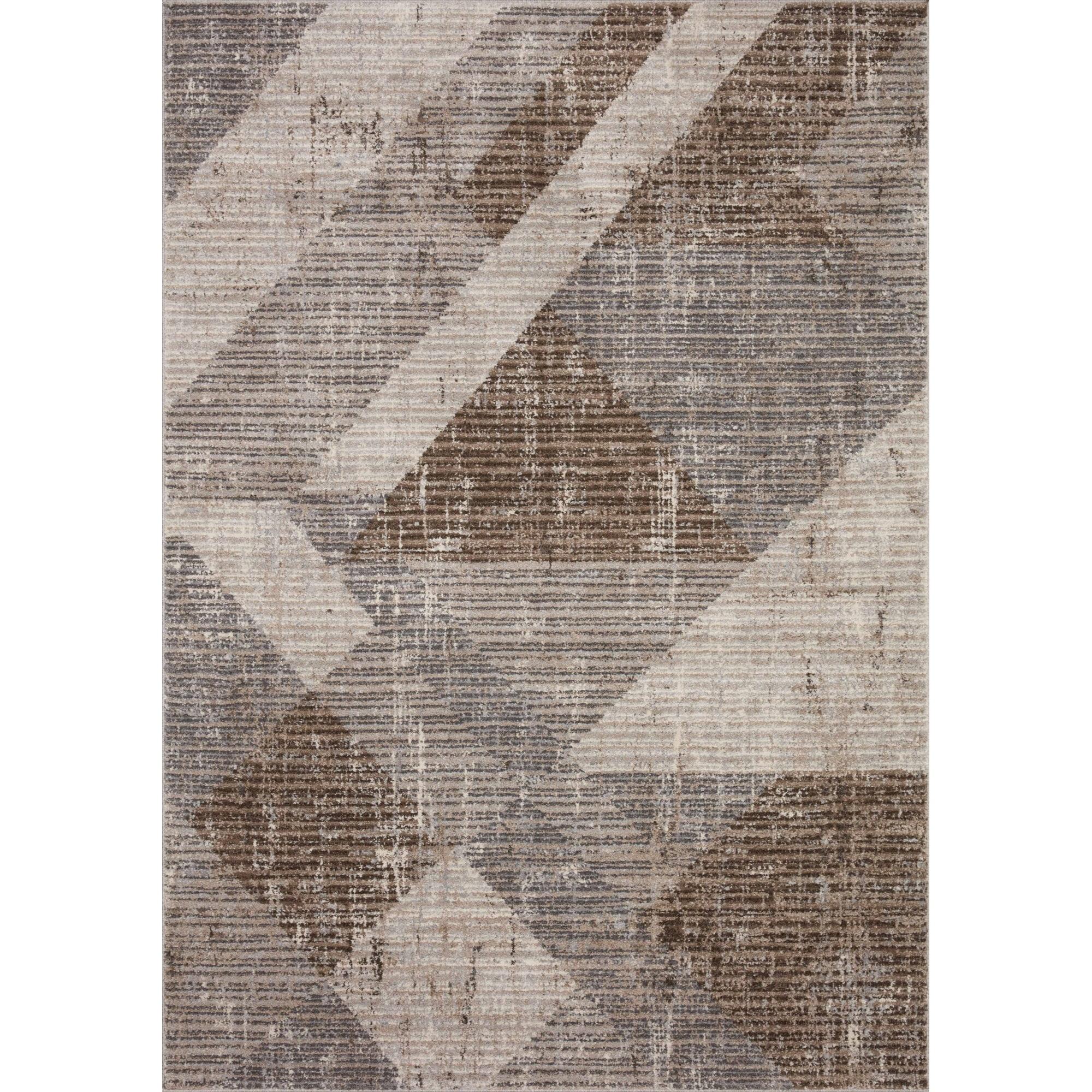 AUS-04 Stone, Bark 11-2" x 15 Size Rug