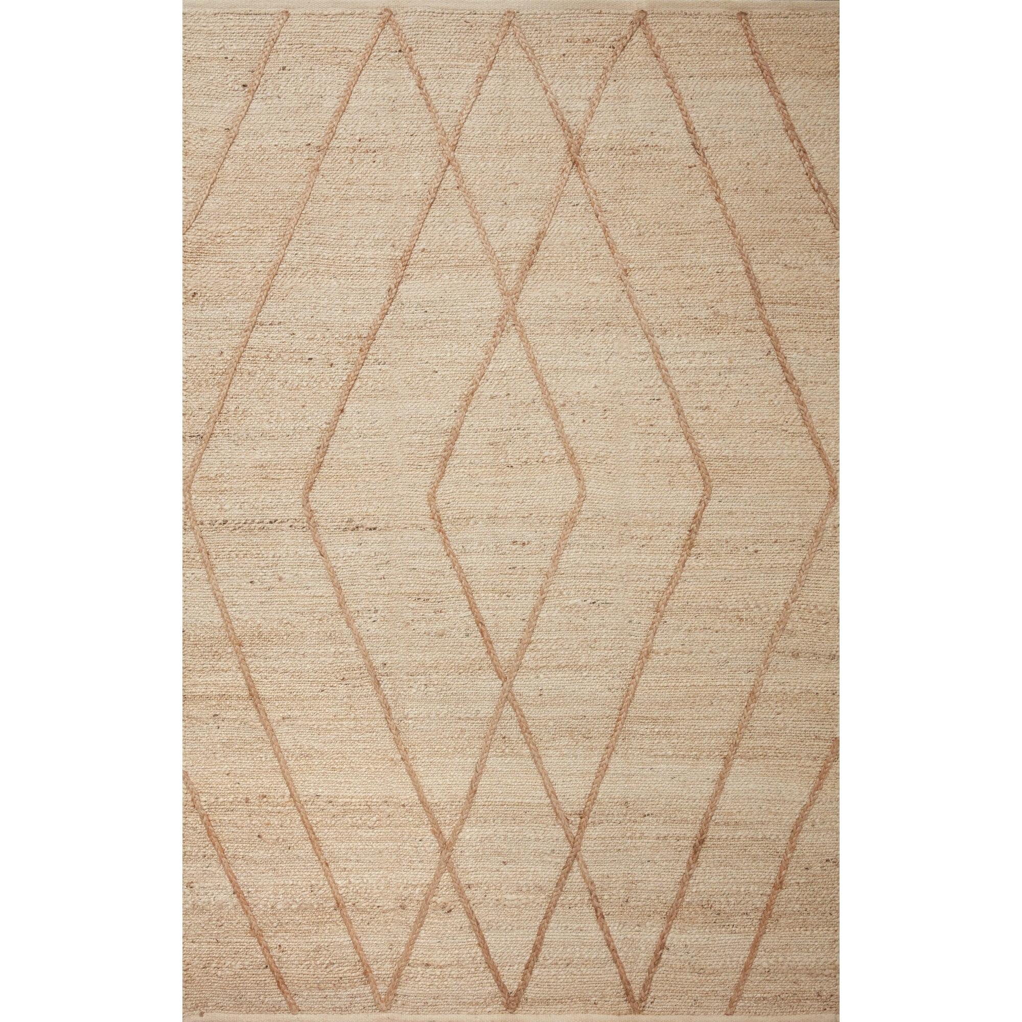 Loloi II BODHI IVORY / NATURAL 7-9" x 9-9"