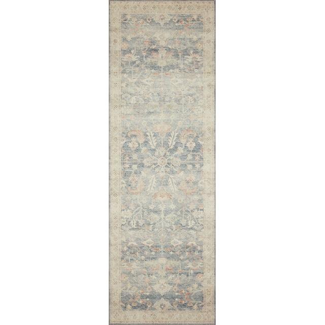 Loloi II Hathaway Printed Oriental Denim / Multi Area Rug