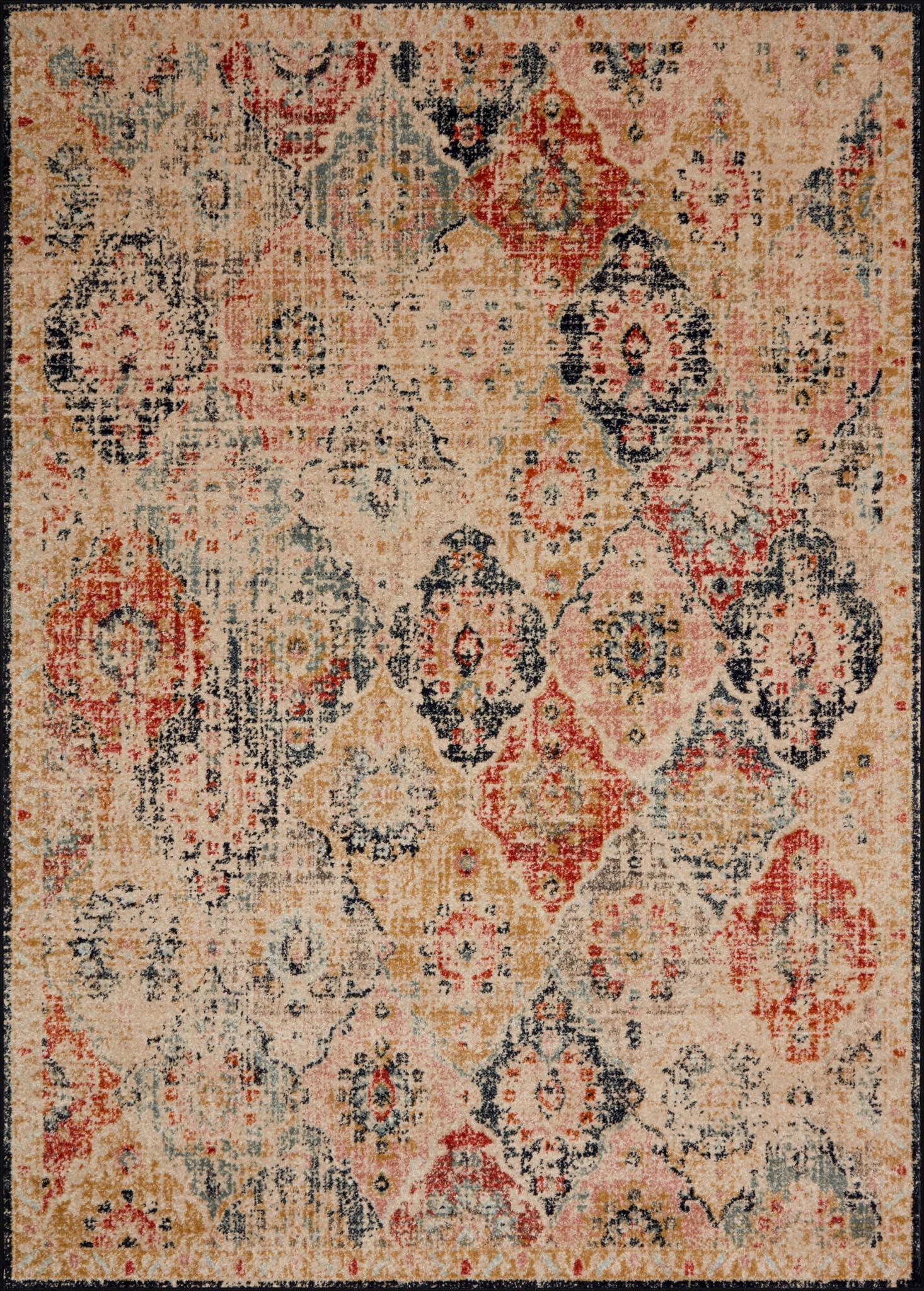 Loloi II Jocelyn Southwestern Khaki / Multi Area Rug