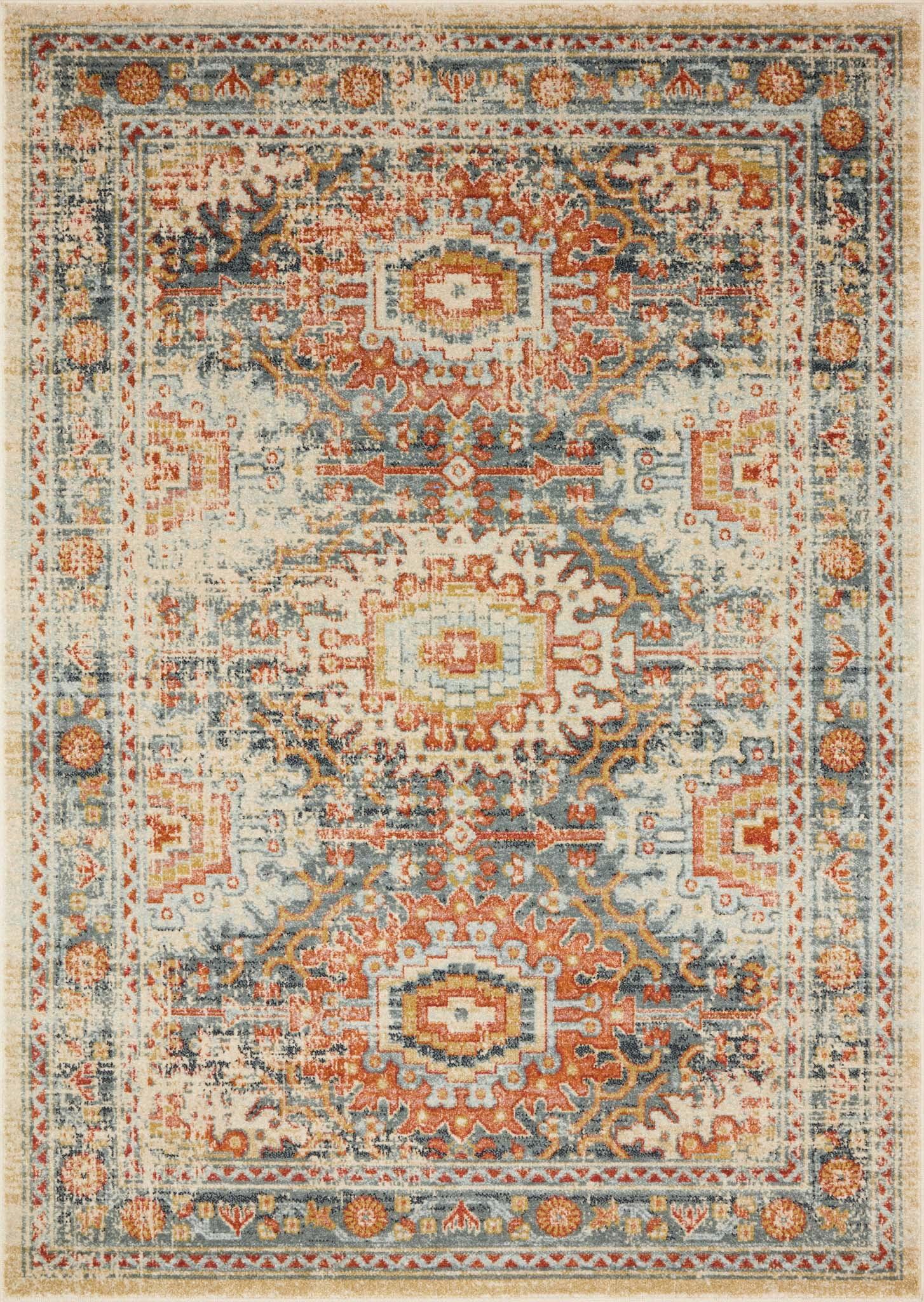 Loloi II Jocelyn Southwestern Mist / Multi Area Rug