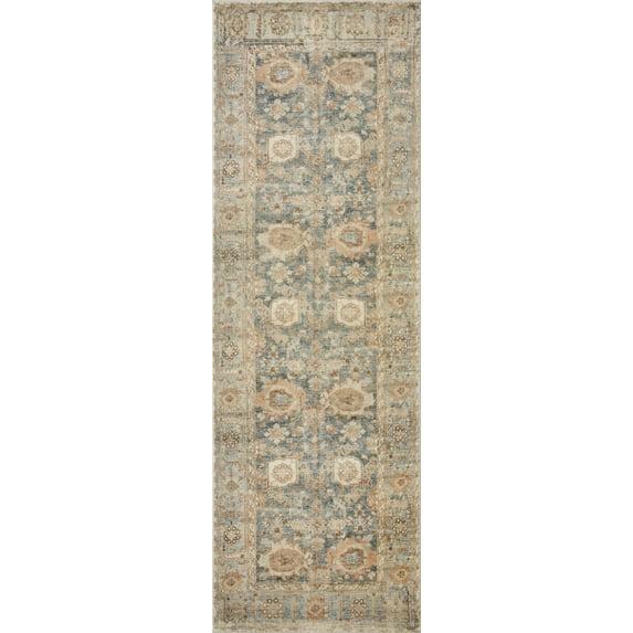 Loloi II Loloi Ocean/Spice Area Rug Feat. CloudPile