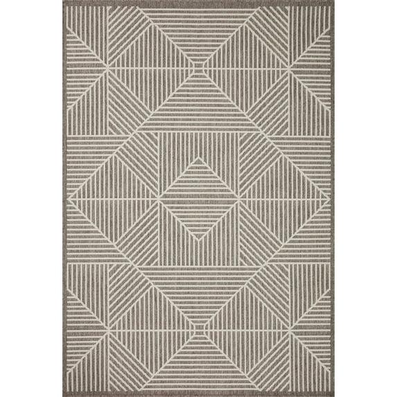 Loloi II Rainier Oriental Natural / Ivory 5'-3" x 7'-7" Area Rug