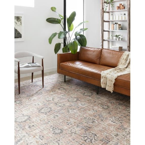 Roze Rug - Blush and Grey / 7'6" x 9'6"