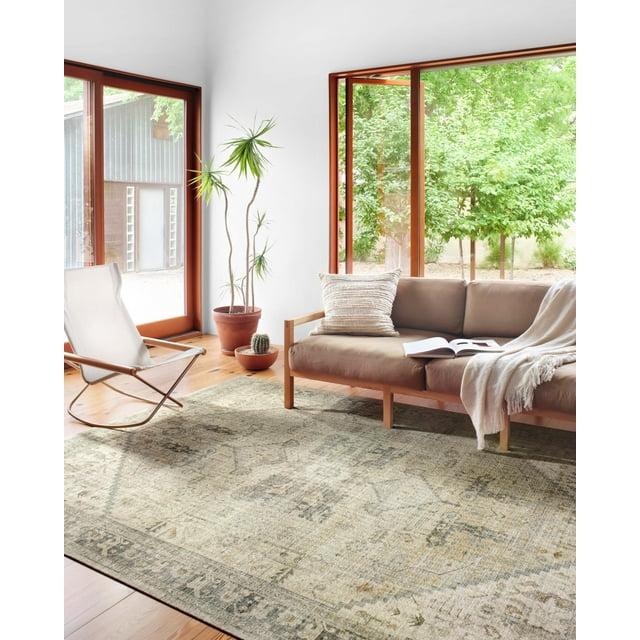 Loloi II Skye SKY-13 Natural / Sand Oriental Area Rug 2'-6" x 7'-6"