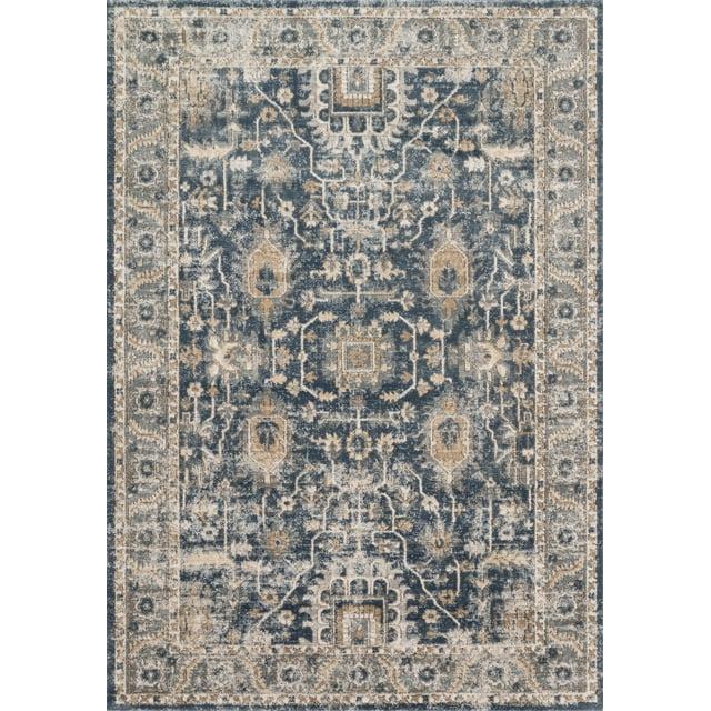 Loloi Teagan Denim / Pebble 7'-11" x 10'-6" Area Rug