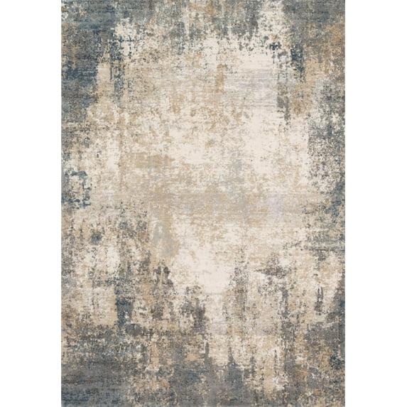 Loloi Teagan Ivory / Mist 2'-8" x 4' Accent Rug
