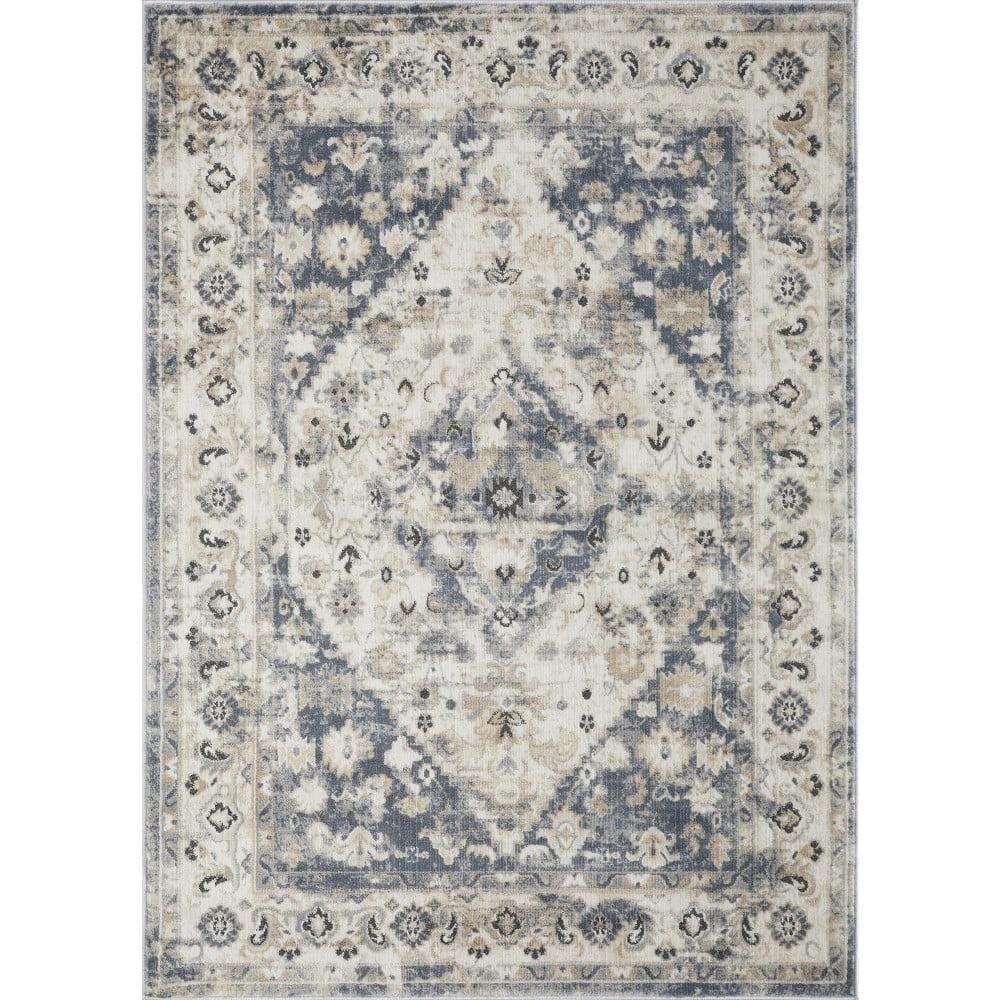 Loomaknoti Kehleigh Zofionz 5' x 7' Beige Oriental Indoor Area Rug