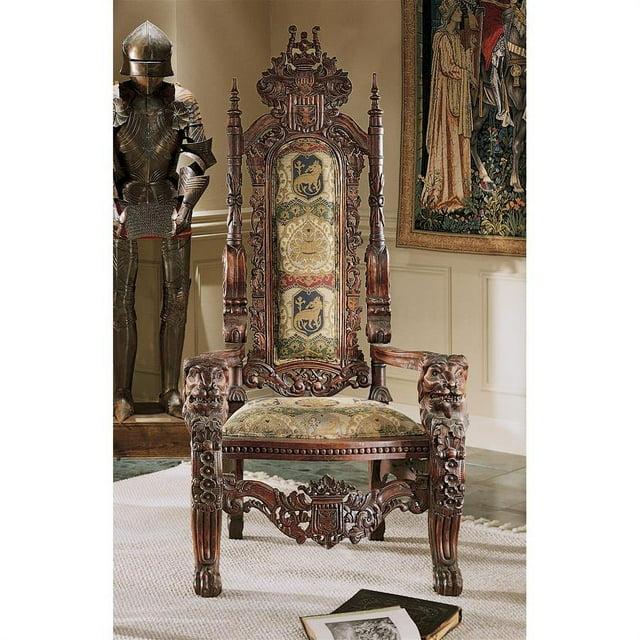 Design Toscano Lord Raffles Throne Armchair