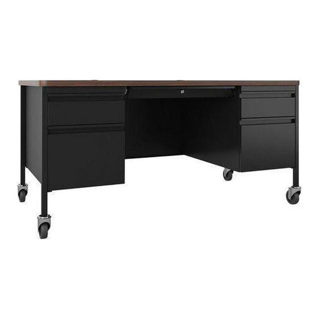 Fortress Steel Rectangular Teacher Desk