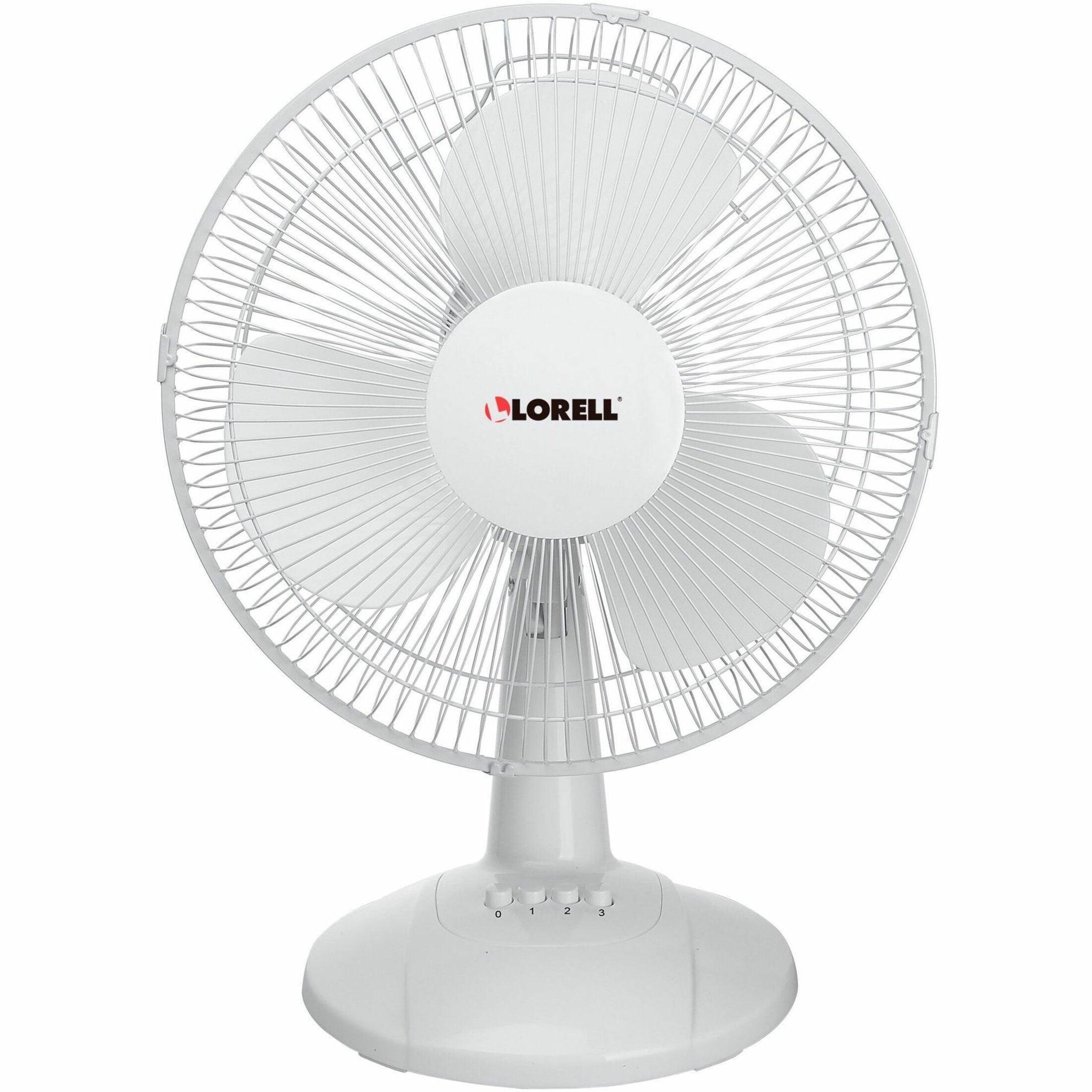 Lorell 12" Oscillating Table Fan