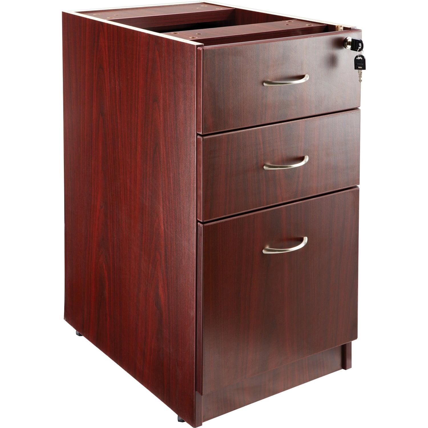 Essentials Series 3-Drawer Vertical Filing Cabinet Pedestal