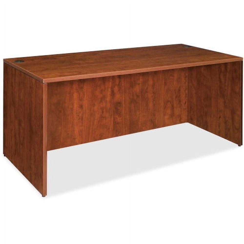 Essentials Cherry Laminate Rectangular Office Desk, 72"x36"