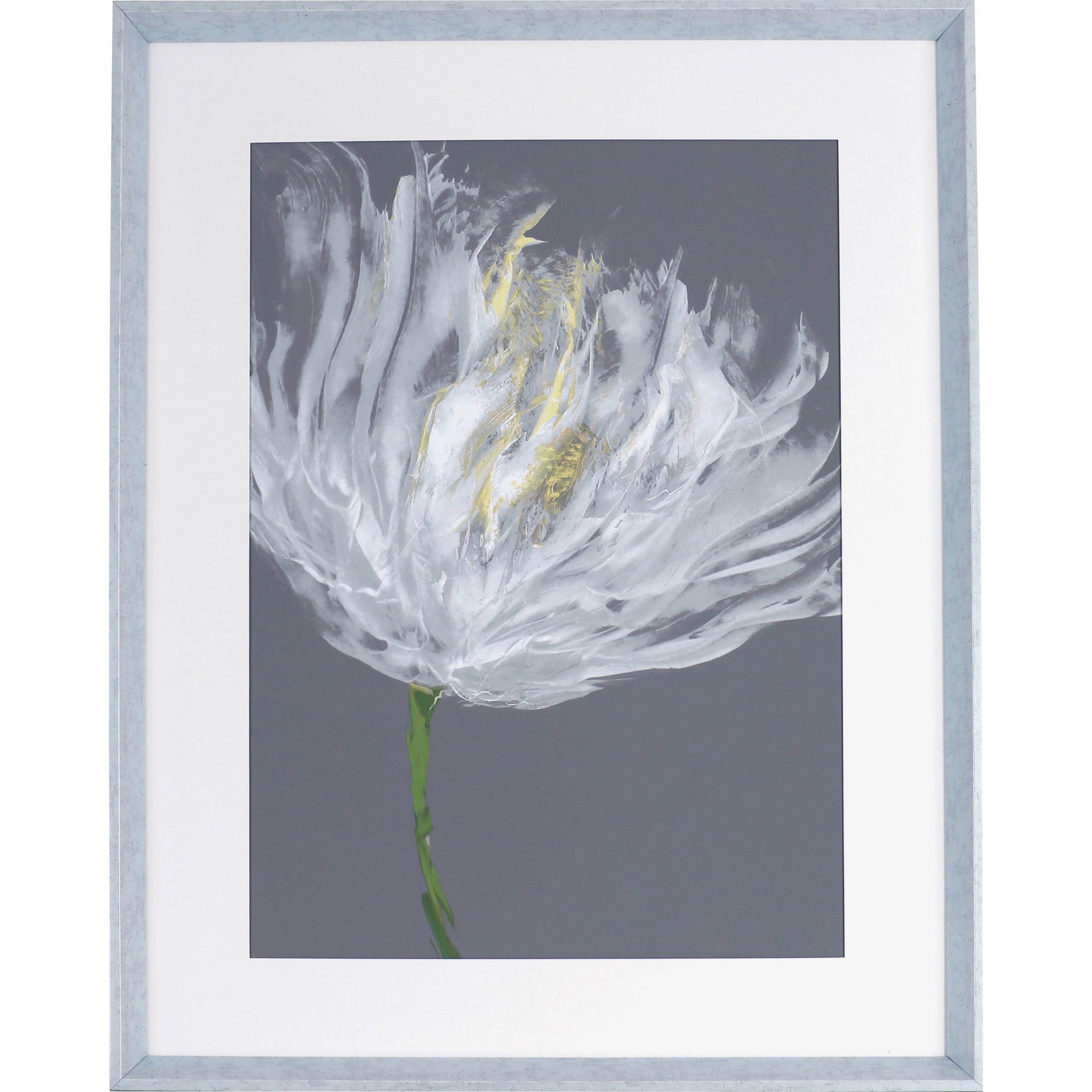 Lorell " White Flower " Painting Print