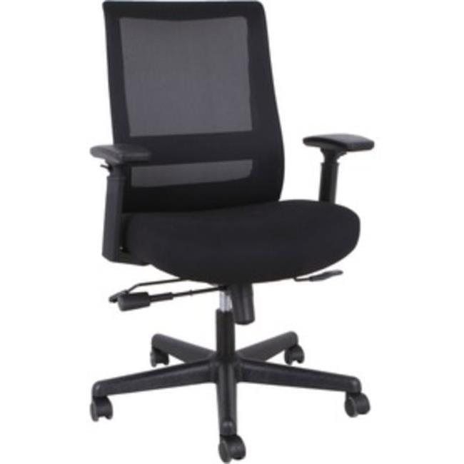 Lorell LLR42175 High-back Mesh Executive Chair, Black