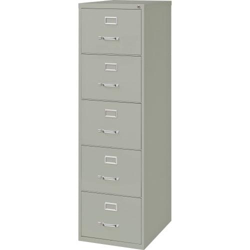 Putty Steel 4-Drawer Lockable Vertical File Cabinet