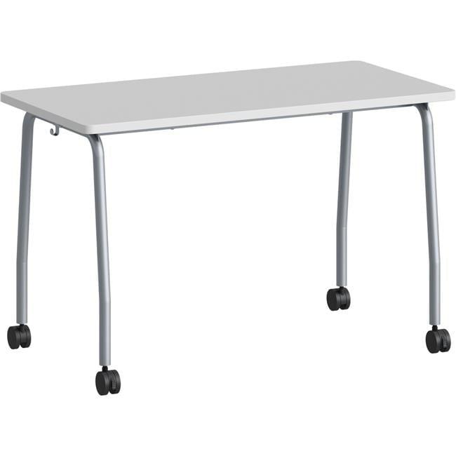 Rectangle 2 Person 23.63'' L Training Table with Casters