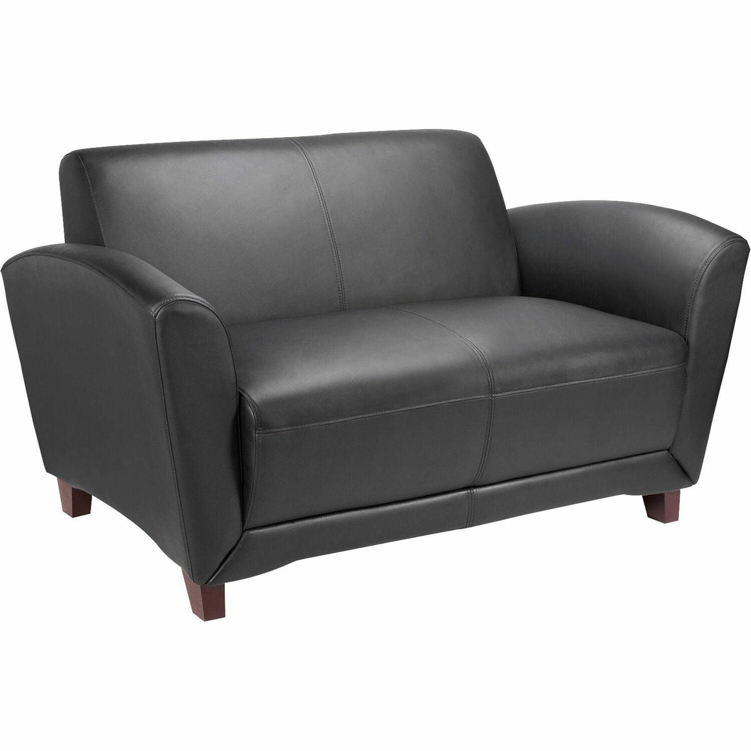 Accession Faux Leather 55'' Reception Sofa