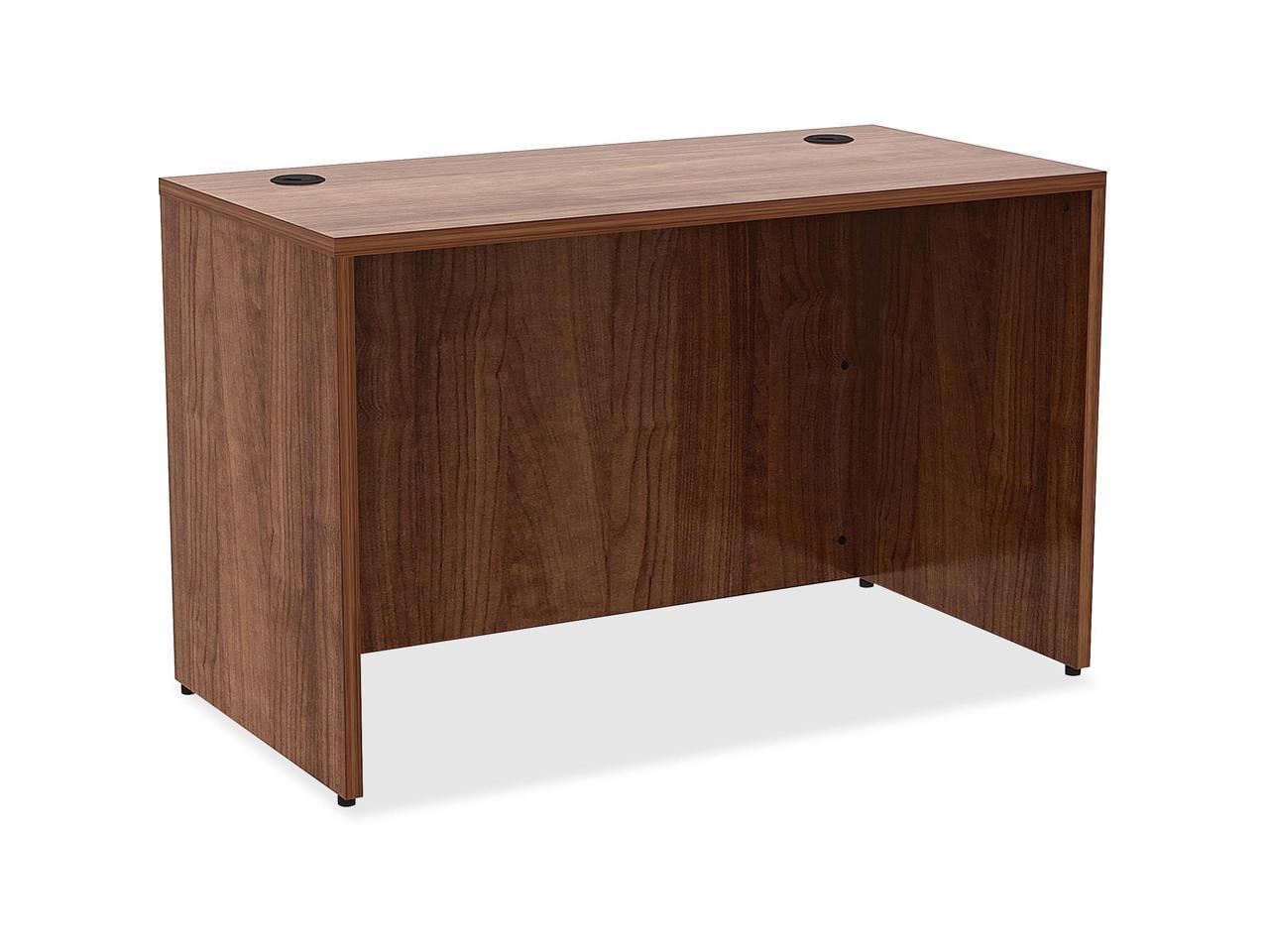 Essentials Series 50'' Walnut Laminate Rectangular Desk