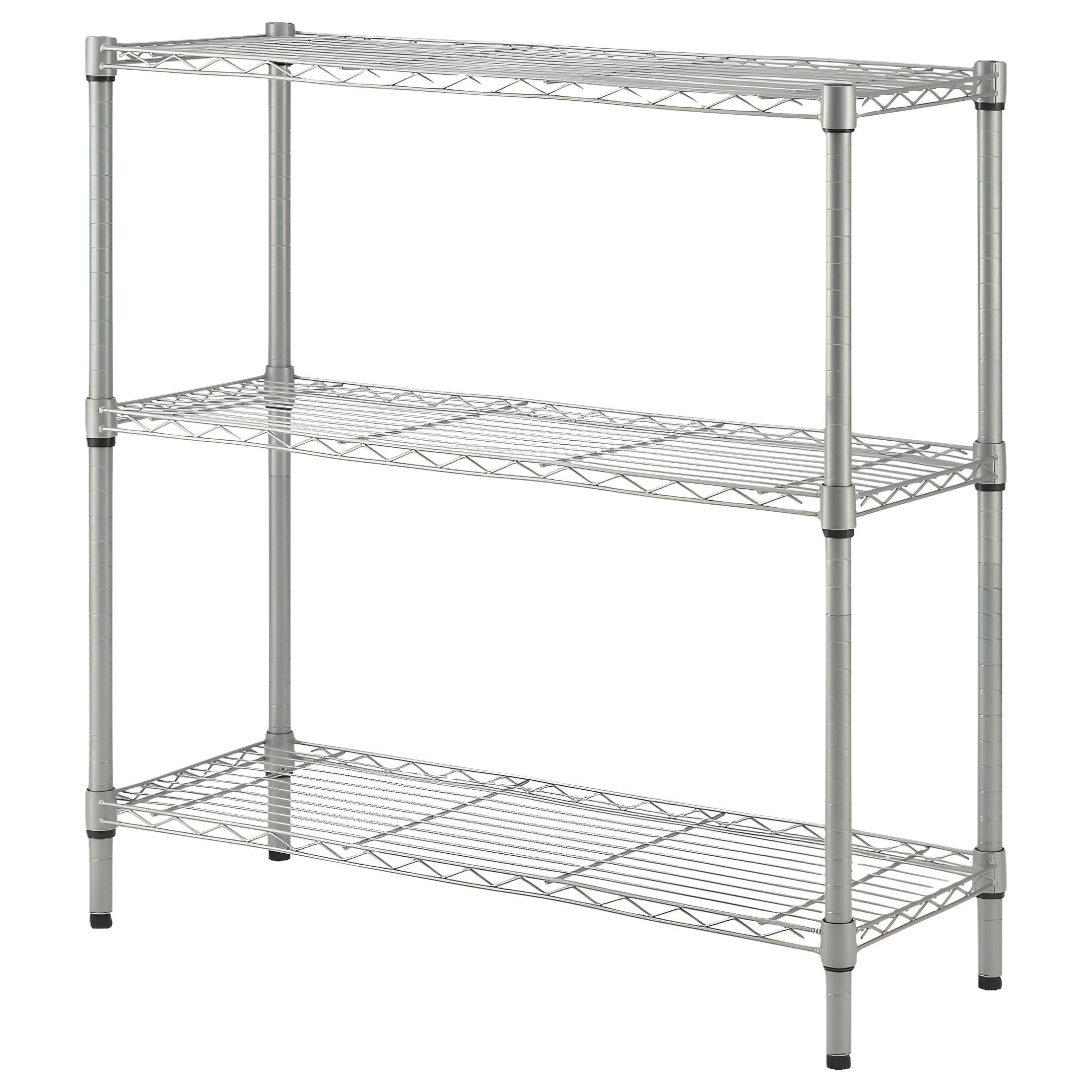 36'' W Steel Height -Adjustable Shelving Unit