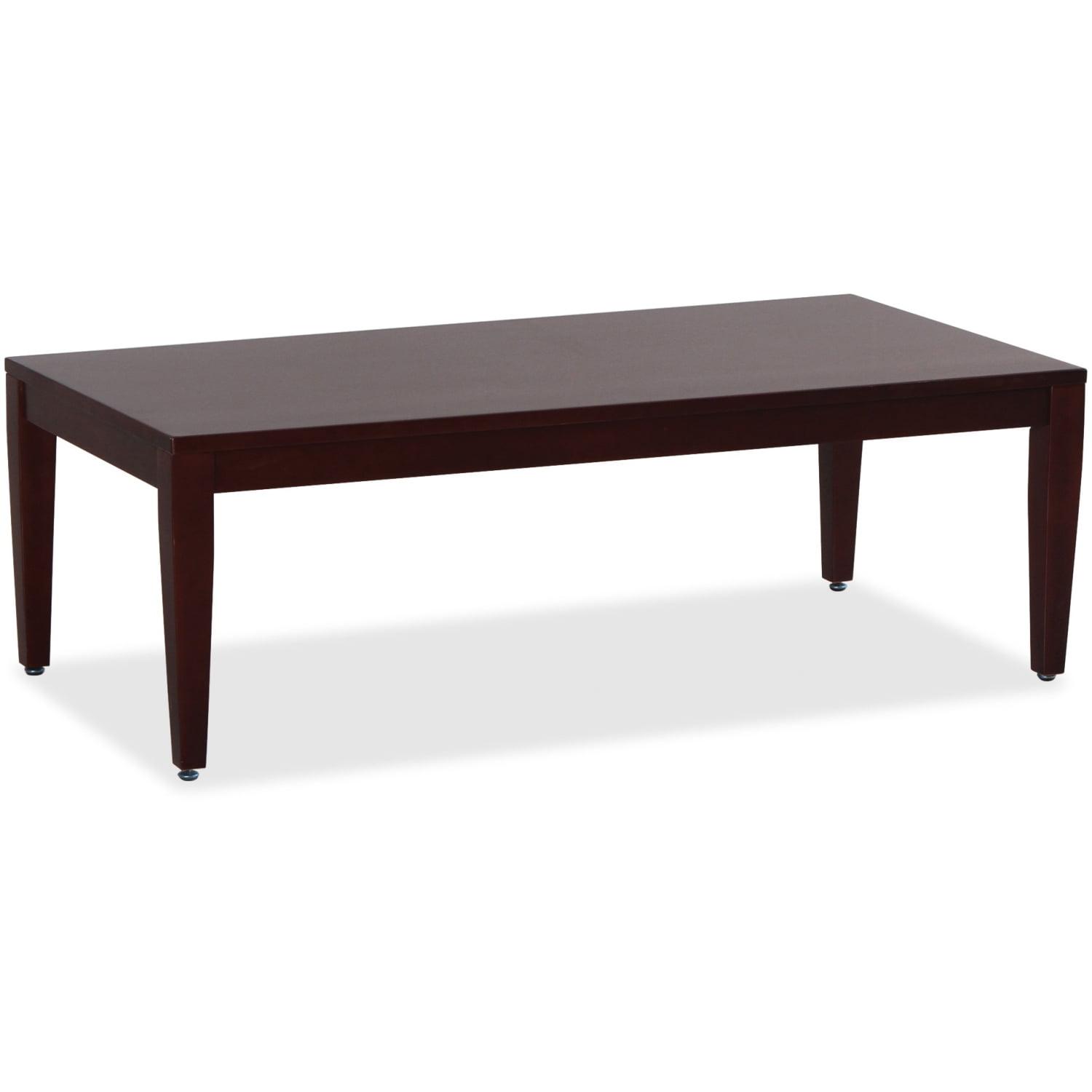 Mahogany Finish Solid Wood Coffee Table - Mahogany